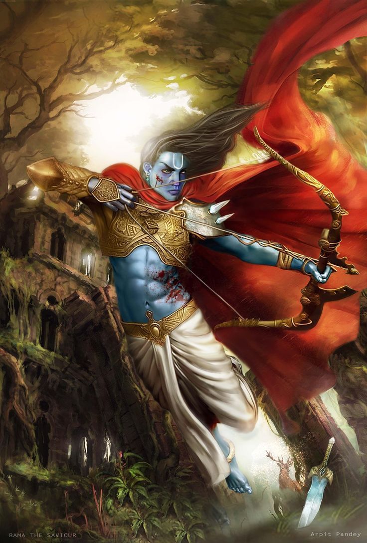 736x1089 RAMA Concept Art, Arpit Pandey. Lord