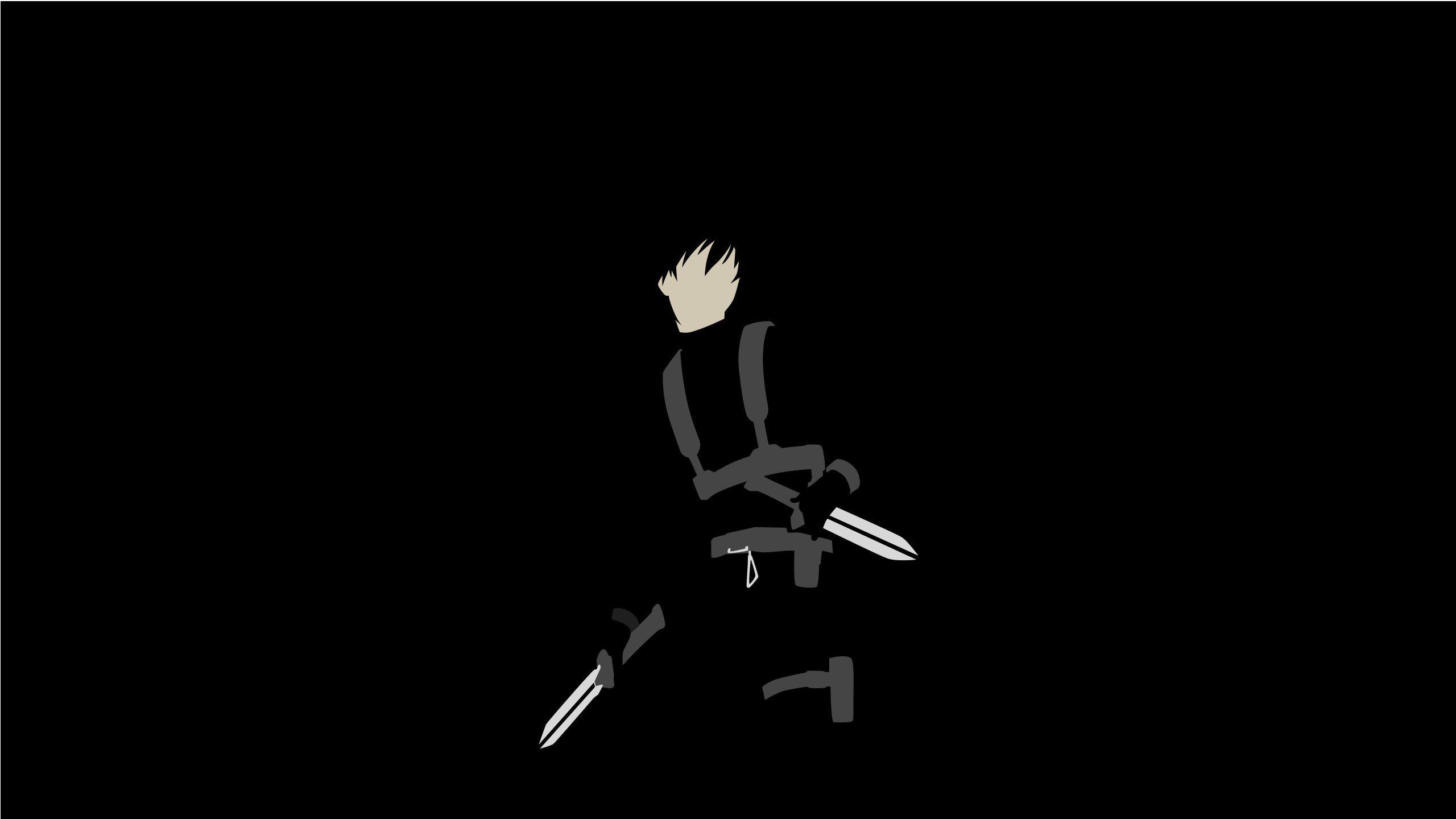 2560x1440 Dark Minimal Wallpaper