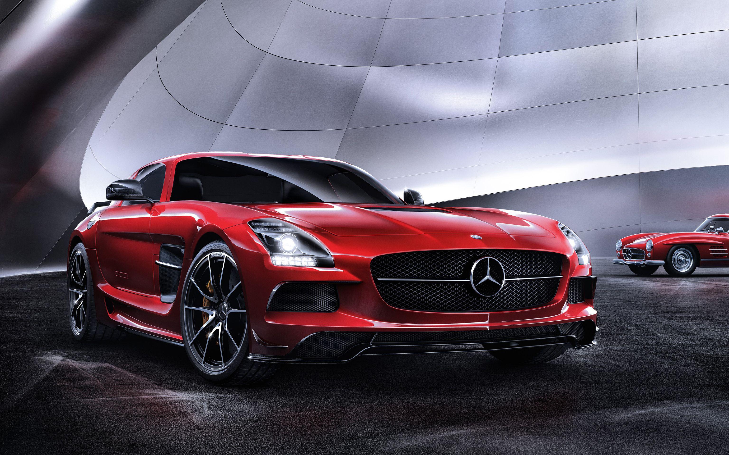 3072x1920 Mercedes Benz SLS AMG HD Wallpaper