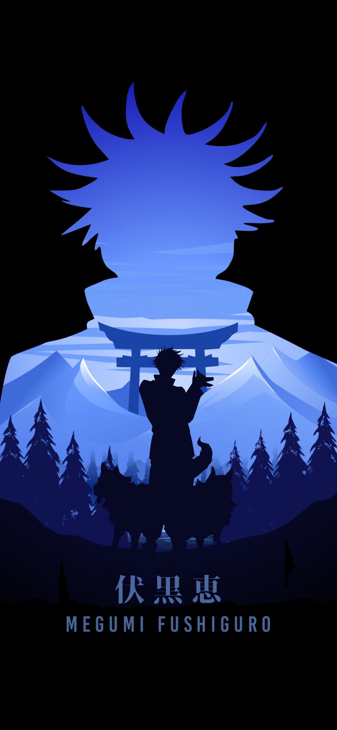 1284x2778 Jujutsu Kaisen Wallpaper 4K, Megumi