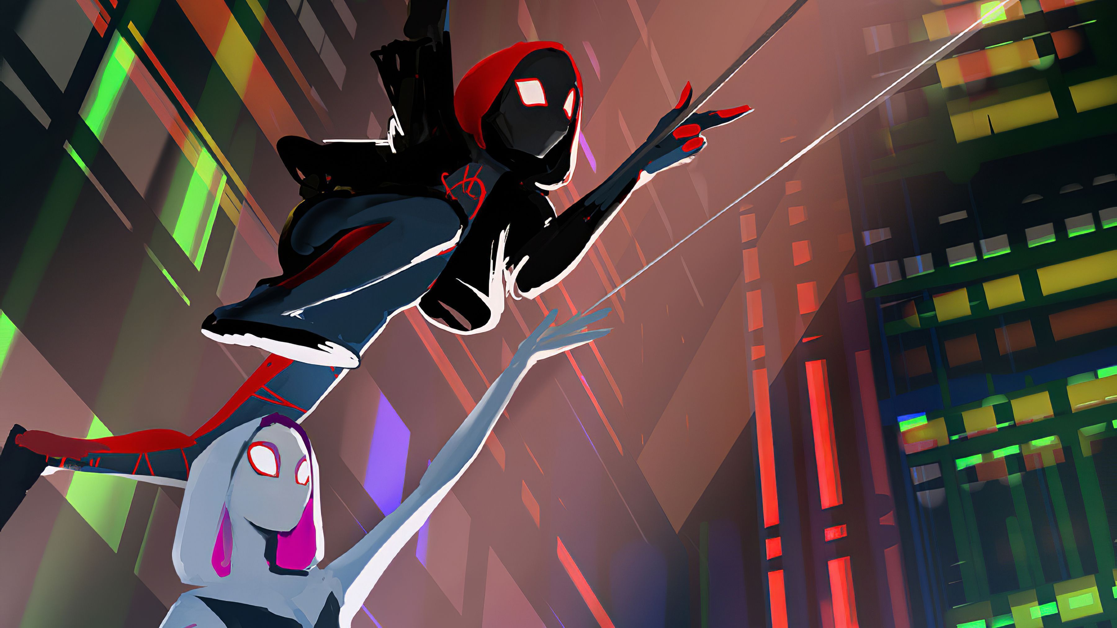3600x2025 Spider Man And Spider Gwen Wallpaper, HD Superheroes Wallpaper, 4k Wallpaper, Image, Background, Photos and Picture