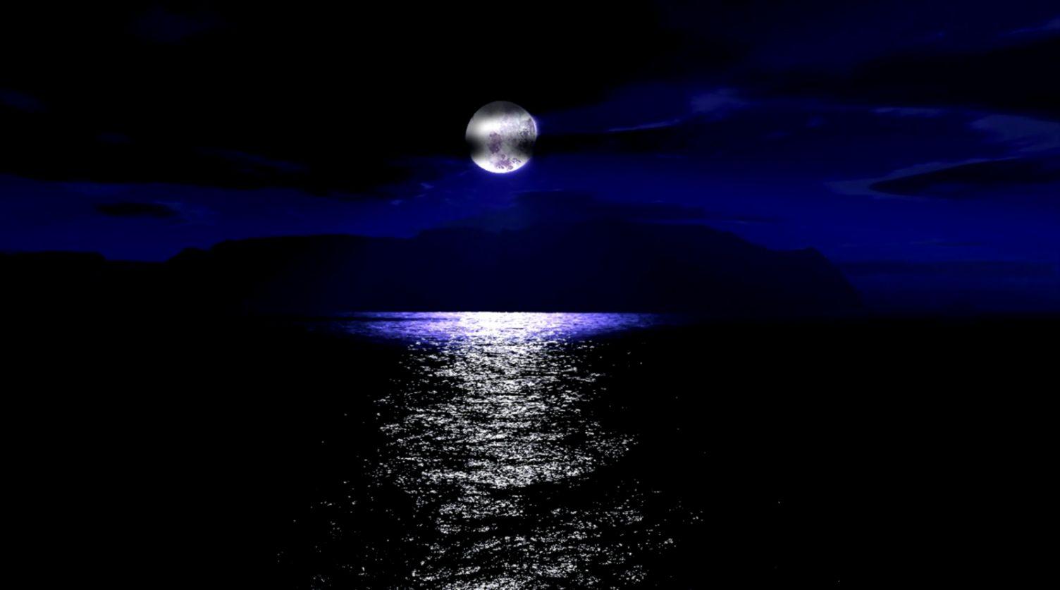 Moon Night Wallpapers - Top Free Moon Night Backgrounds - Wallpaperaccess
