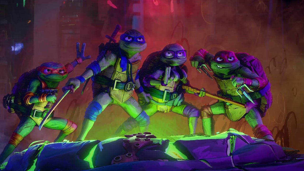 1280x720 Mutant Mayhem Action Figures at Amazon