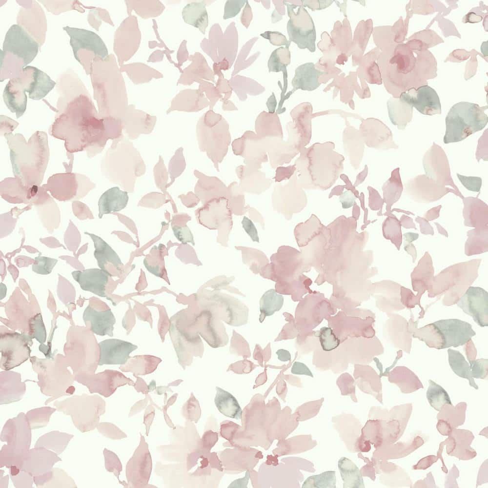 1000x1000 RoomMates Watercolor Floral Peel