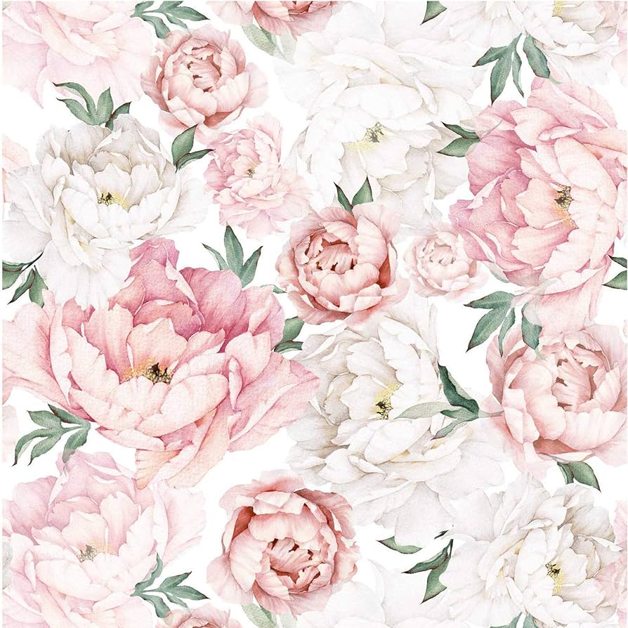 894x894 UniGoos Watercolor Floral Wallpaper