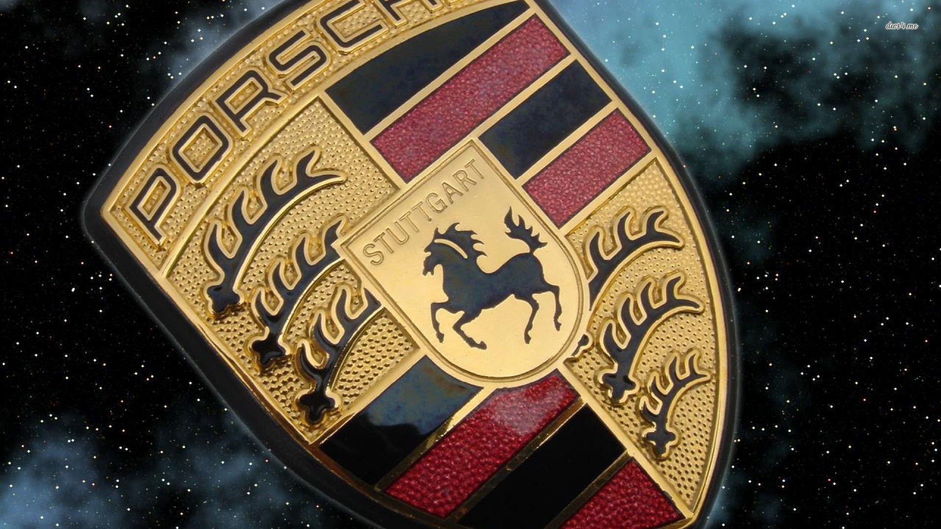 1920x1080 Porsche Logo HD Wallpaper For iPhone