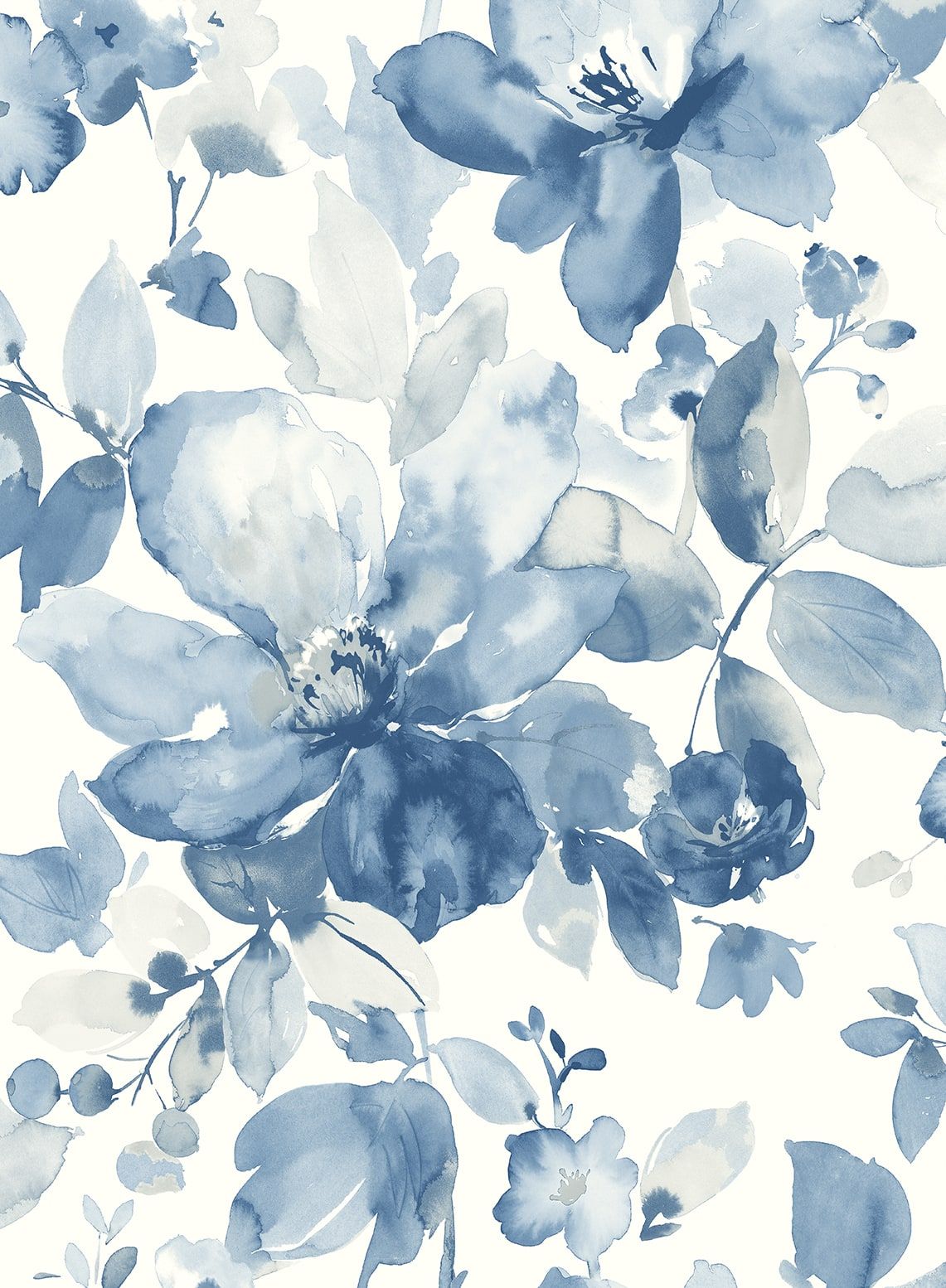 1141x1554 Watercolor Flower Peel and Stick