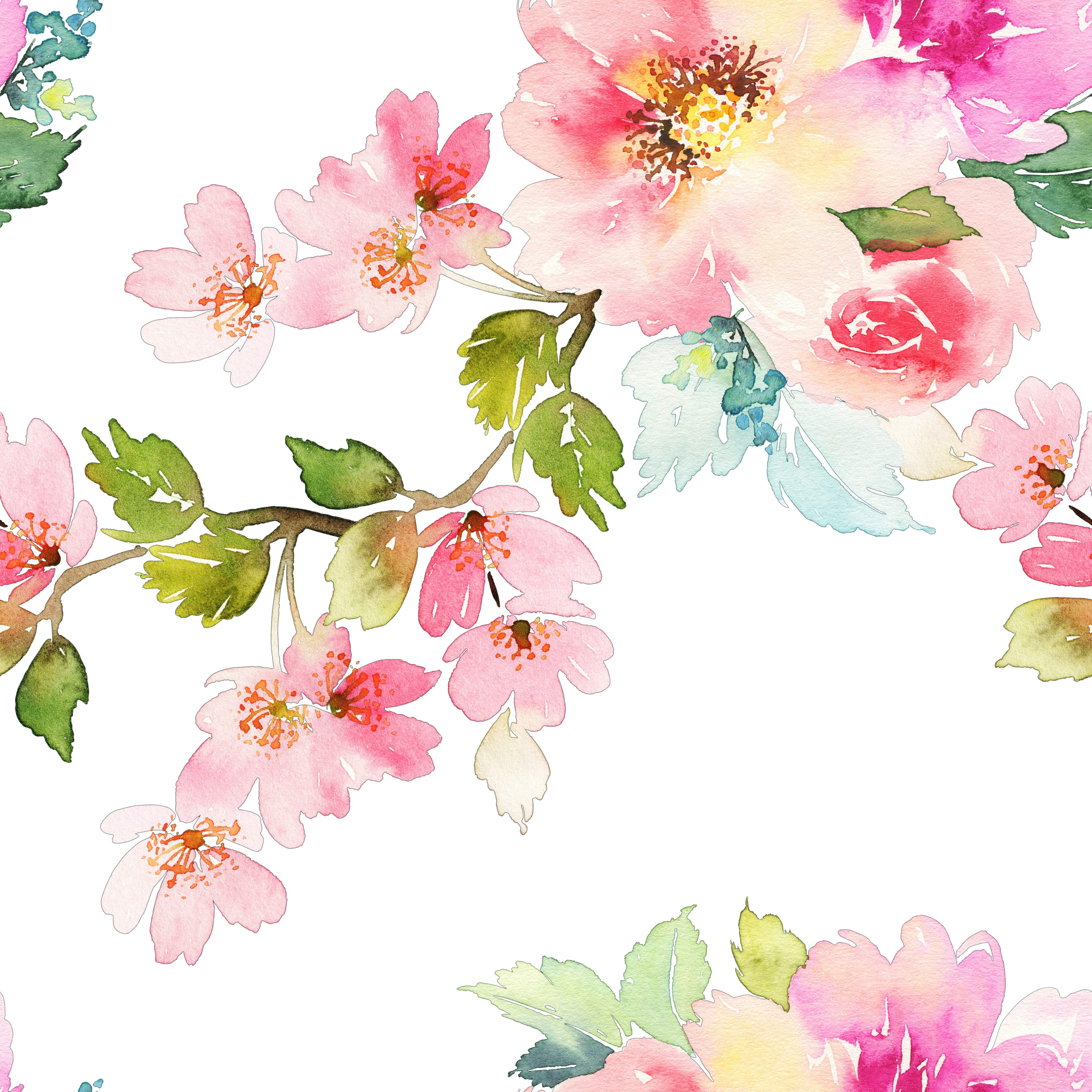 4472x4472 White Background Wallpaper Mural
