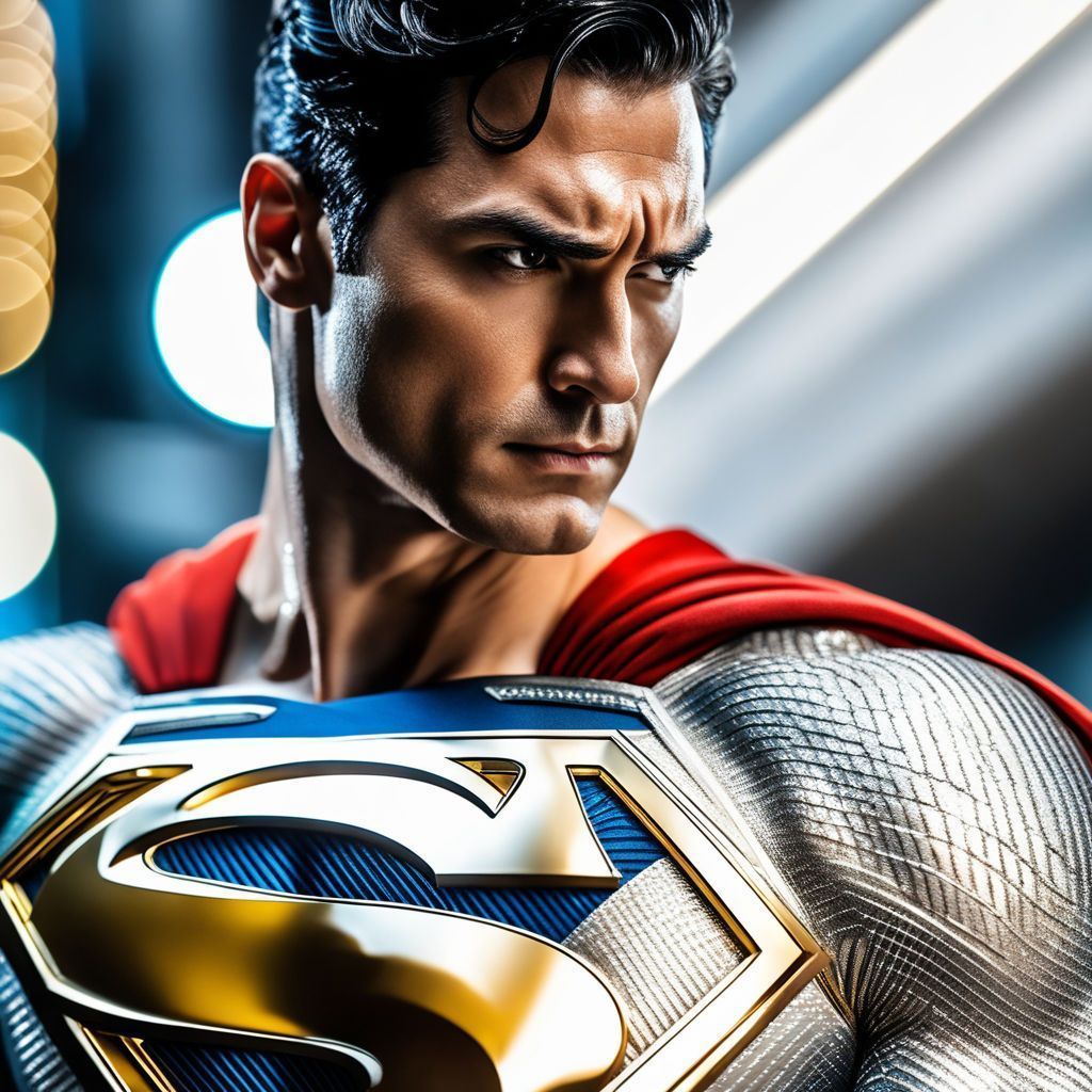 1024x1024 muscular body jawline superhero hero