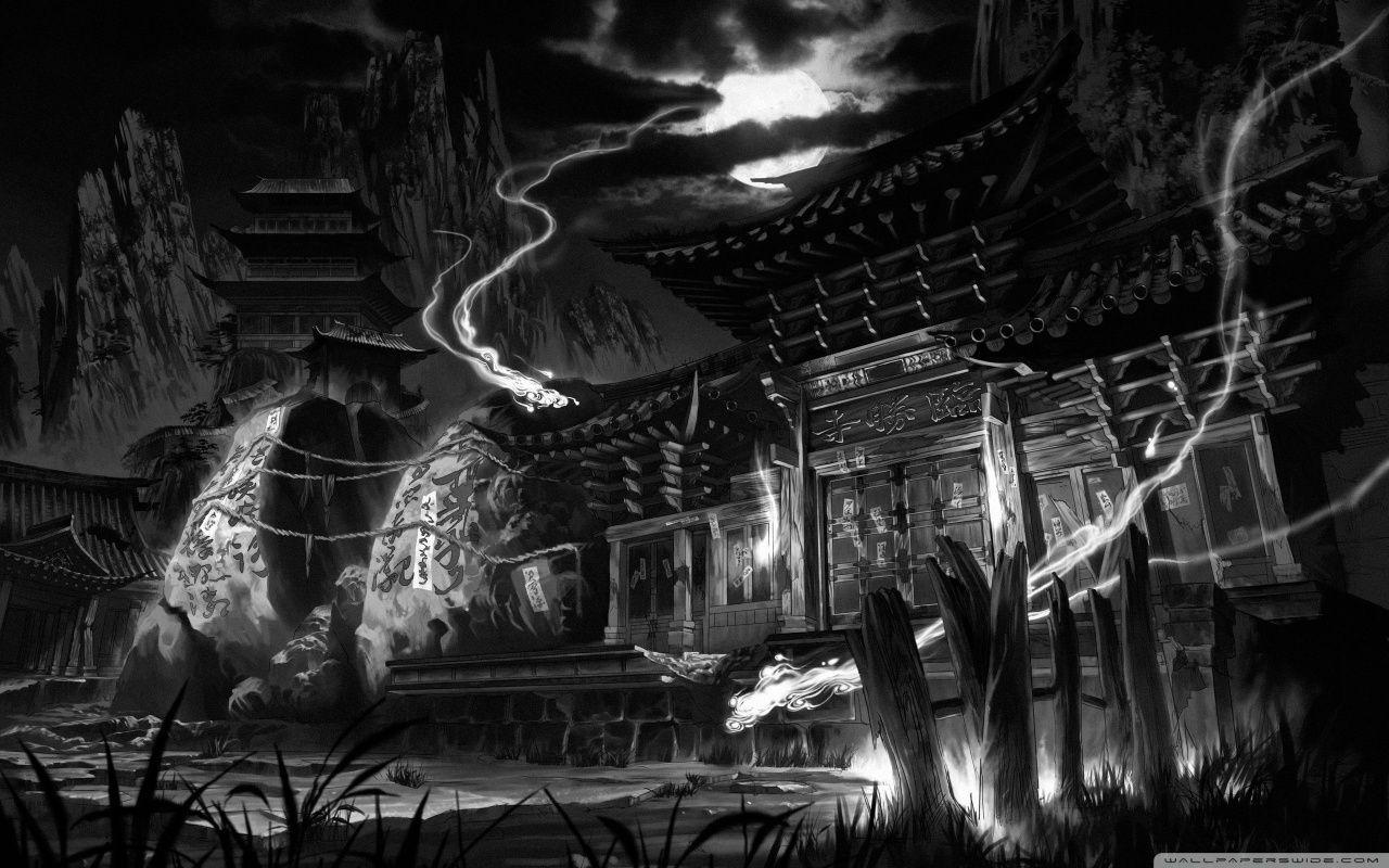 1280x800 Dark Temple ❤ 4K HD Desktop Wallpaper for 4K Ultra HD TV • Tablet