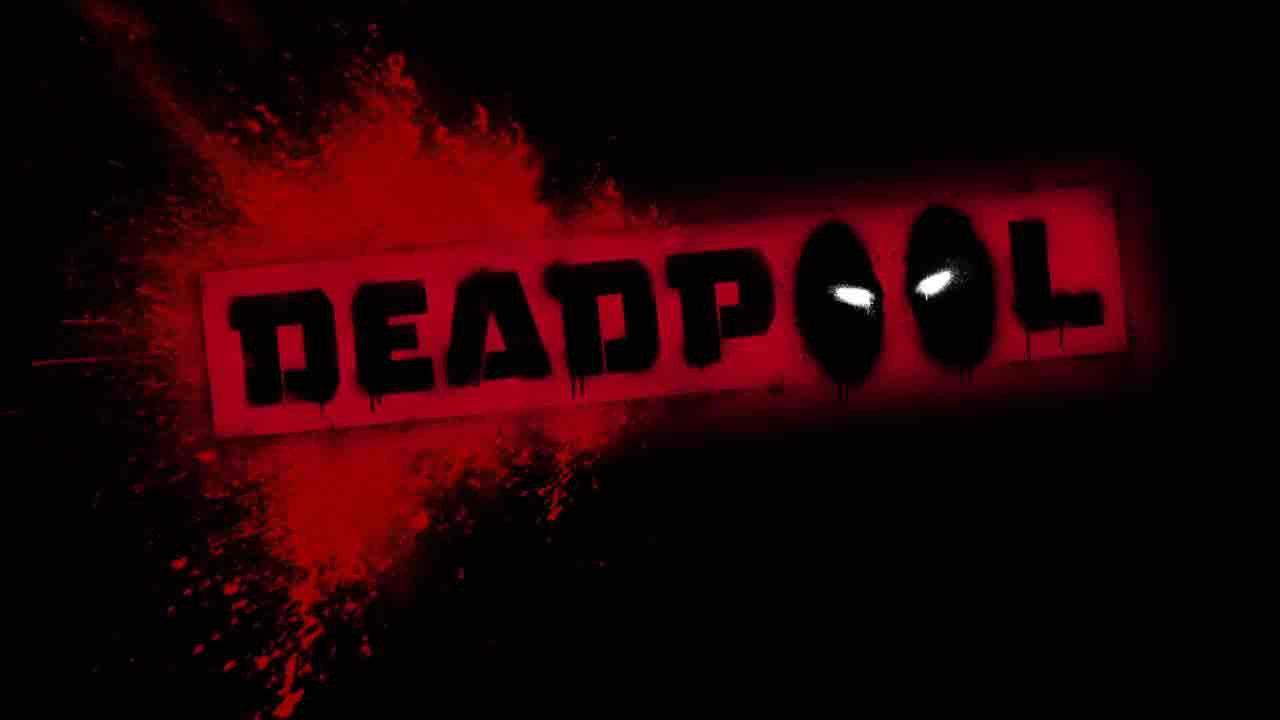 1280x720 Deadpool logo wallpaper