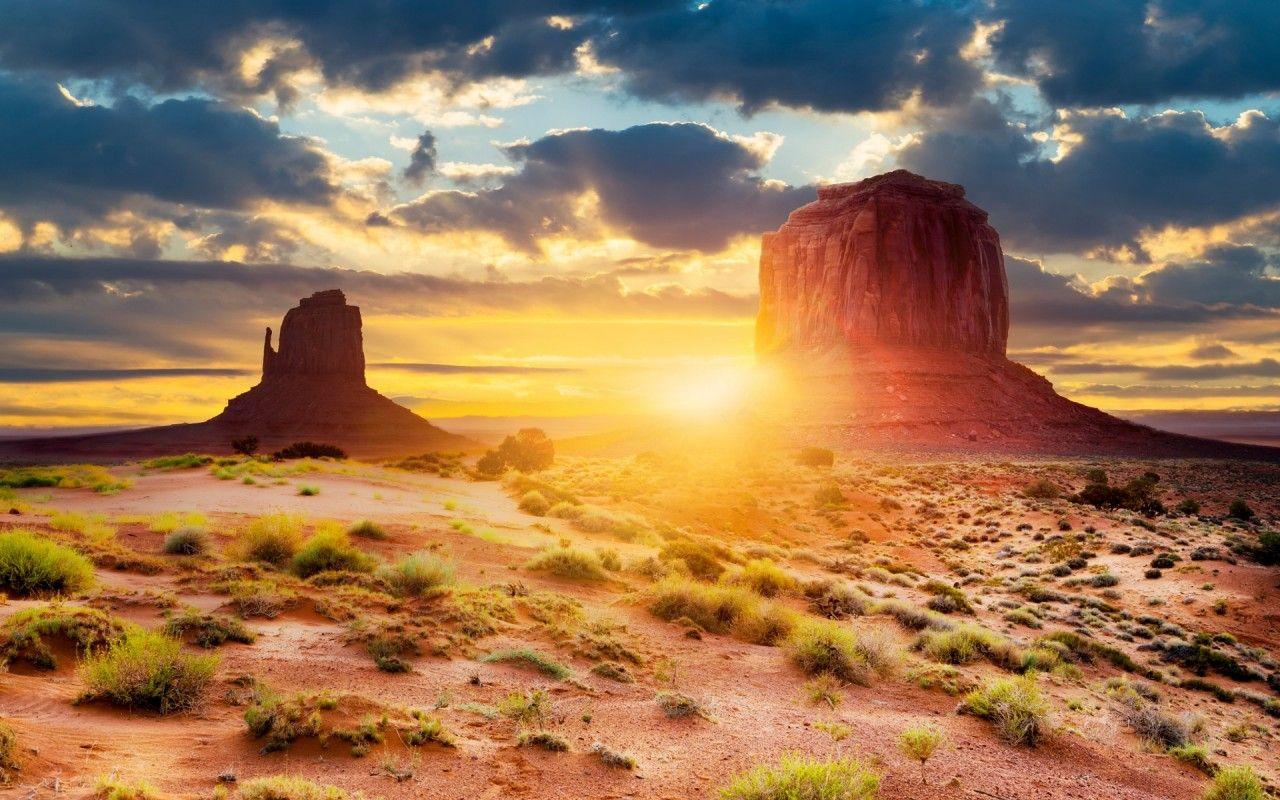 1280x800 Monument Valley Arizona Sunny wallpaper. Monument Valley