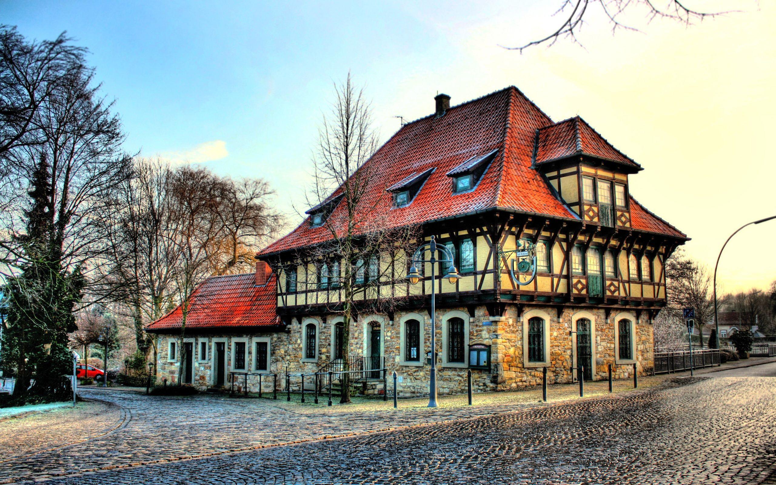 2560x1600 houses in germany. Steinfurt House In Germany Desktop