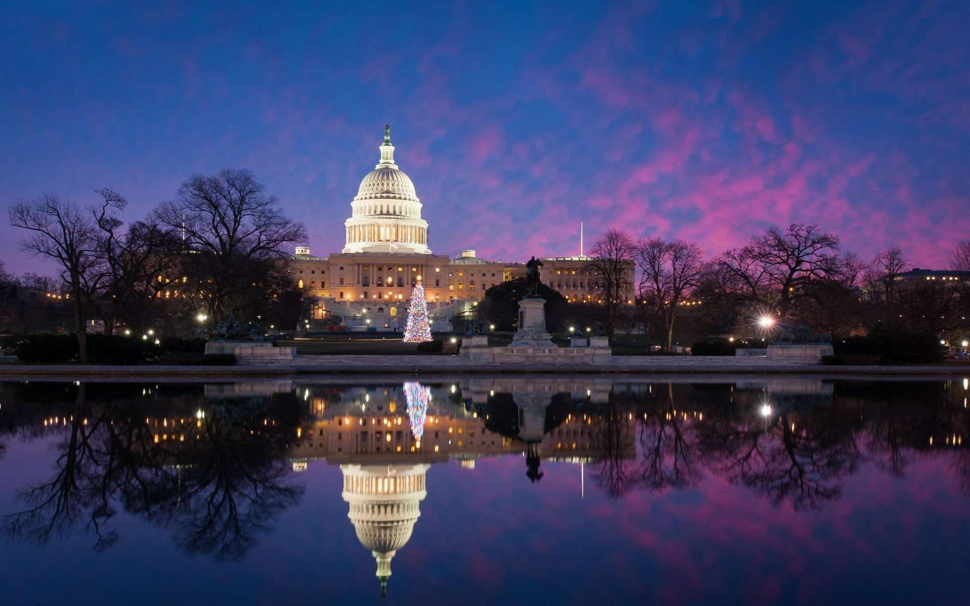 Reflection Lincoln Memorial Washington Monument Washington DC  sunset HD phone wallpaper  Peakpx