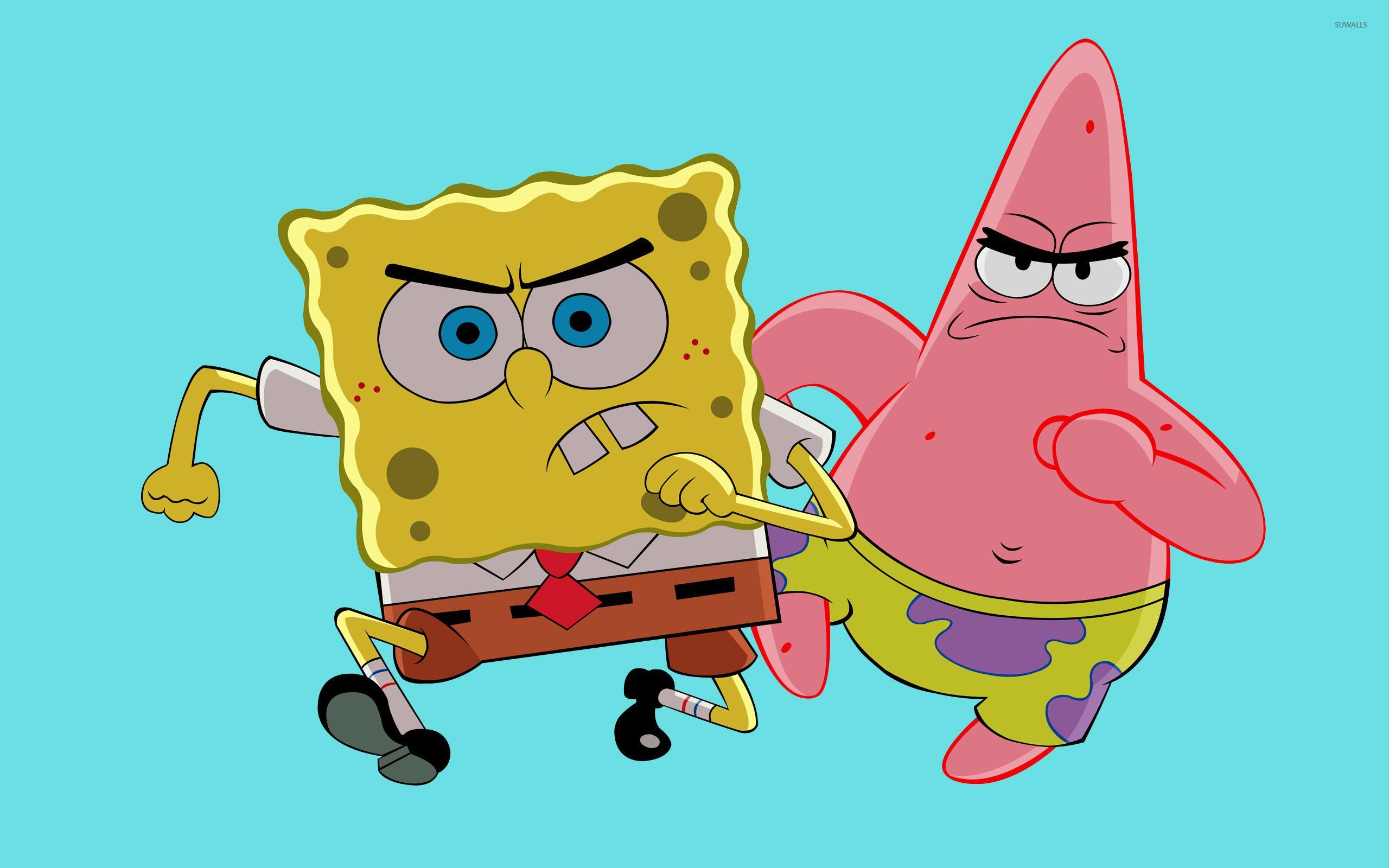 Hình nền SpongeBob và Patrick 2560x1600 - Hình nền hoạt hình