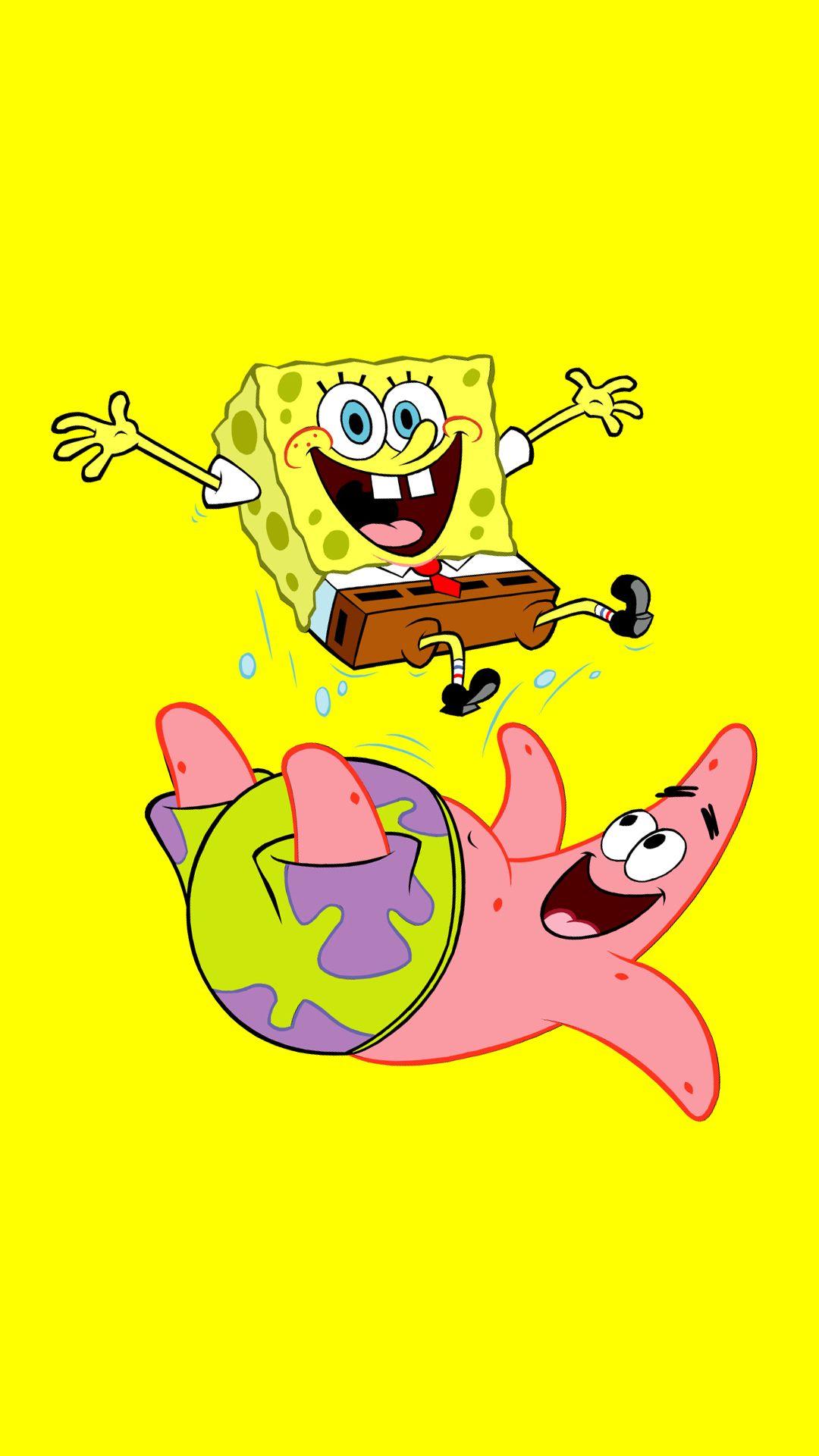 1080x1920 Funny SpongeBob And Patrick - Hình nền htc one tốt nhất, miễn phí