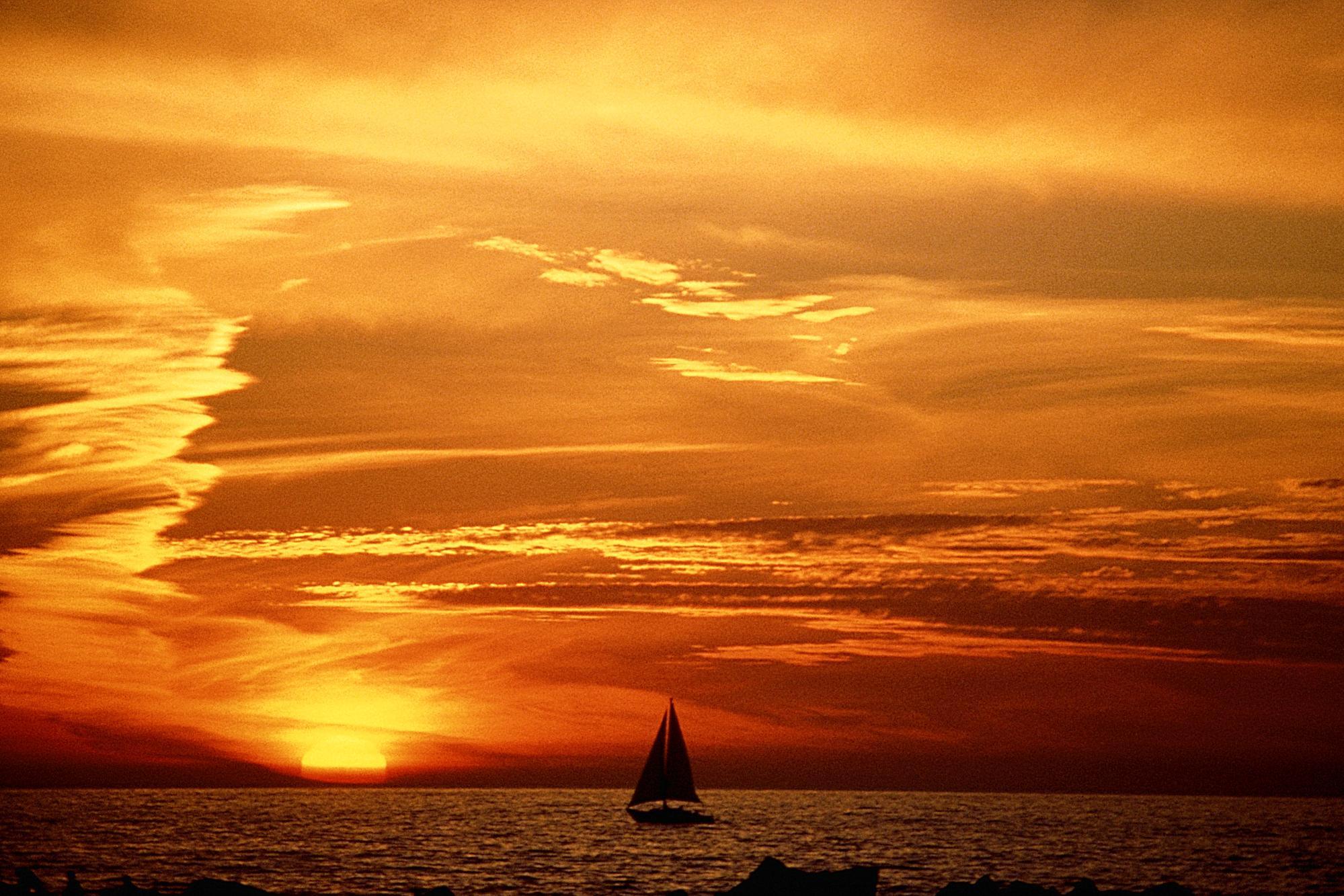 1999x1333 Sunset HD wallpaper