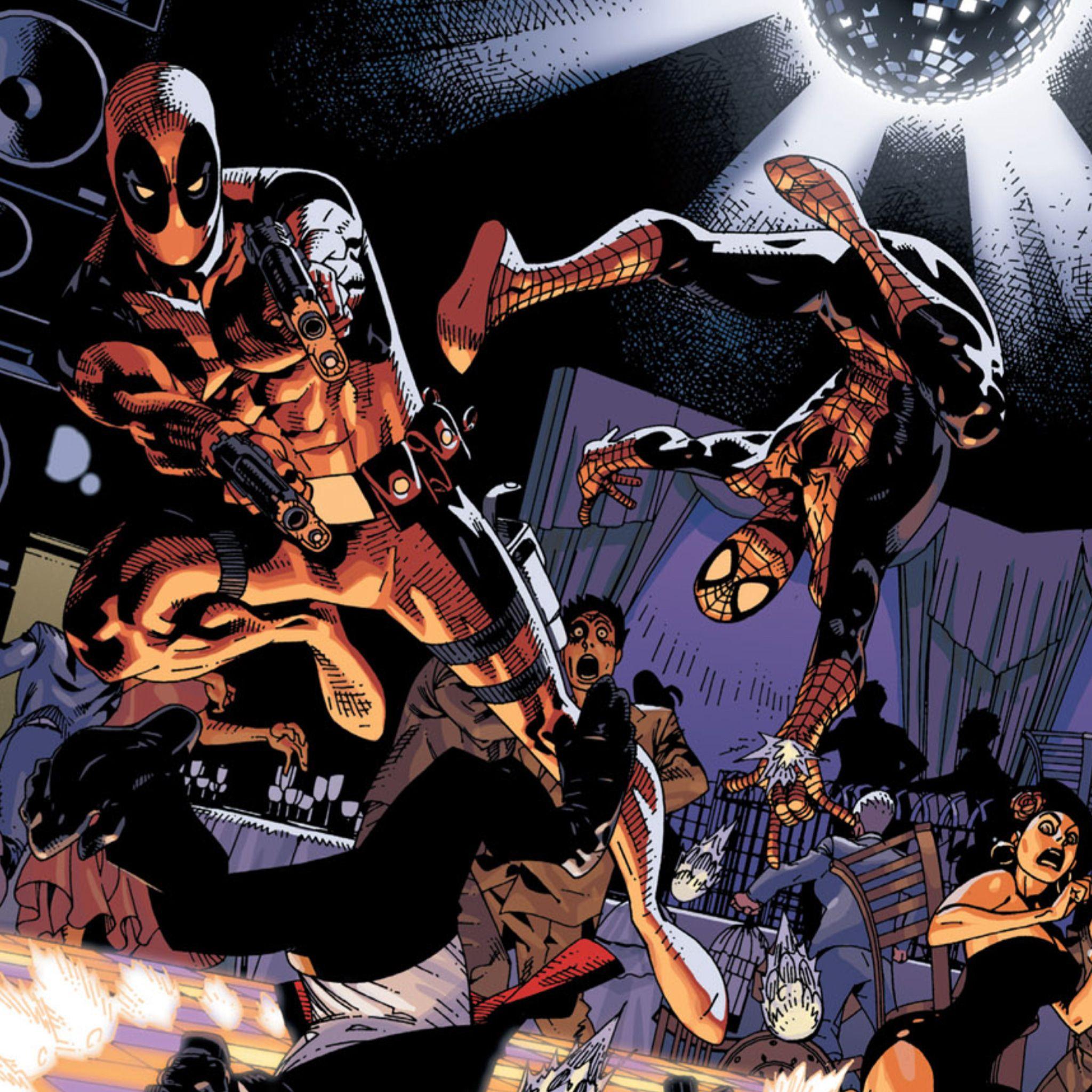 2048x2048 Have Some Deadpool iOS Wallpaper To Go with Your First Look at