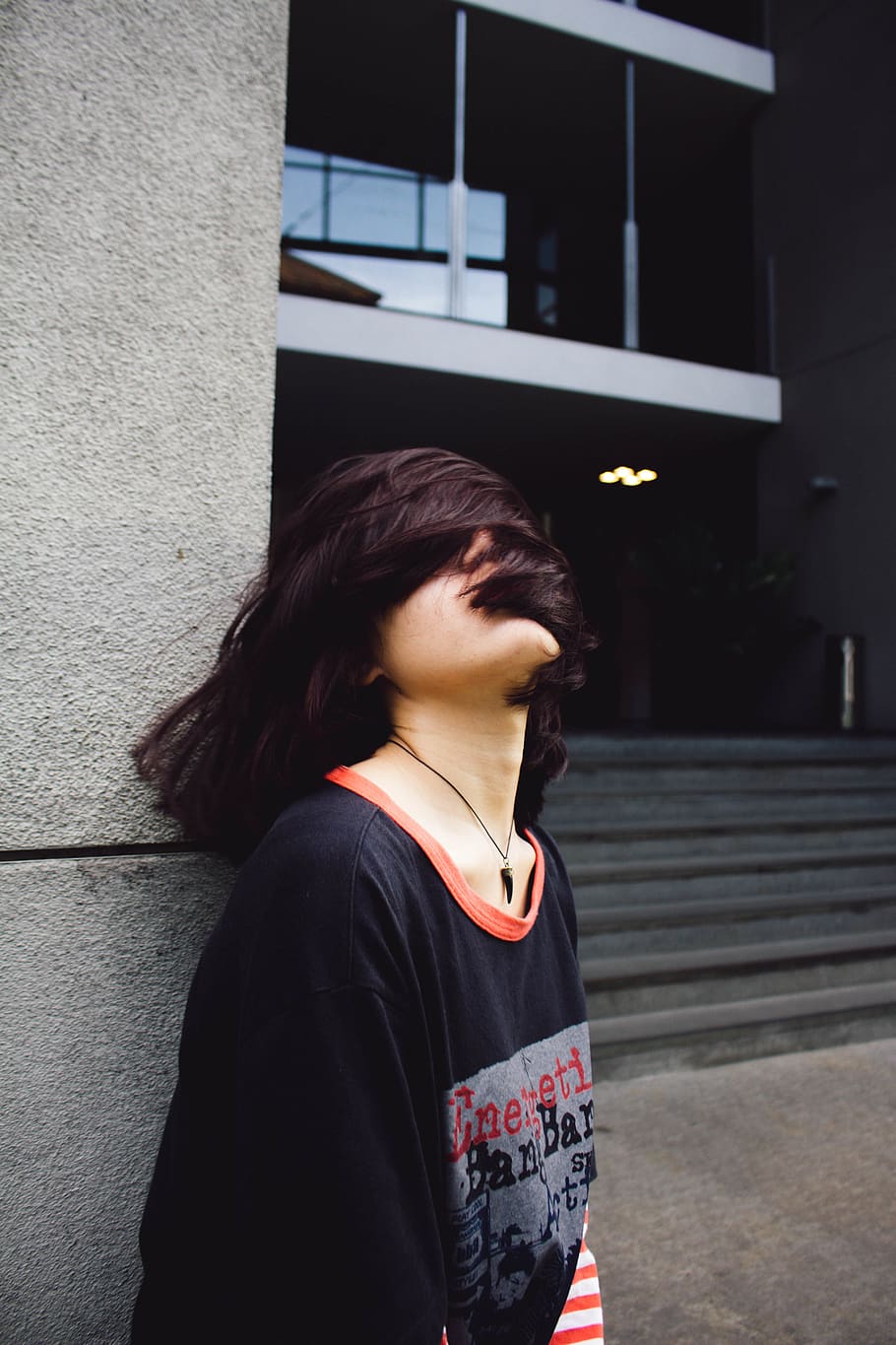 910x1365 HD wallpaper: indonesia, bandung, woman, street, portrait