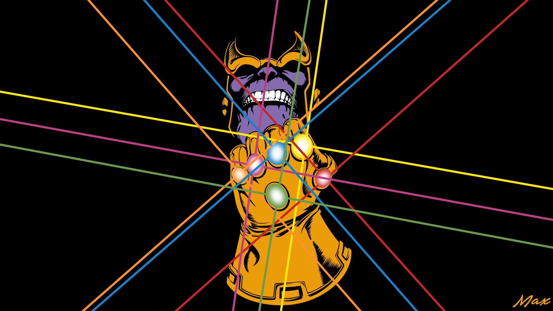1920x1080 1920x1080 Thanos, Infinity Gauntlet wallpaper