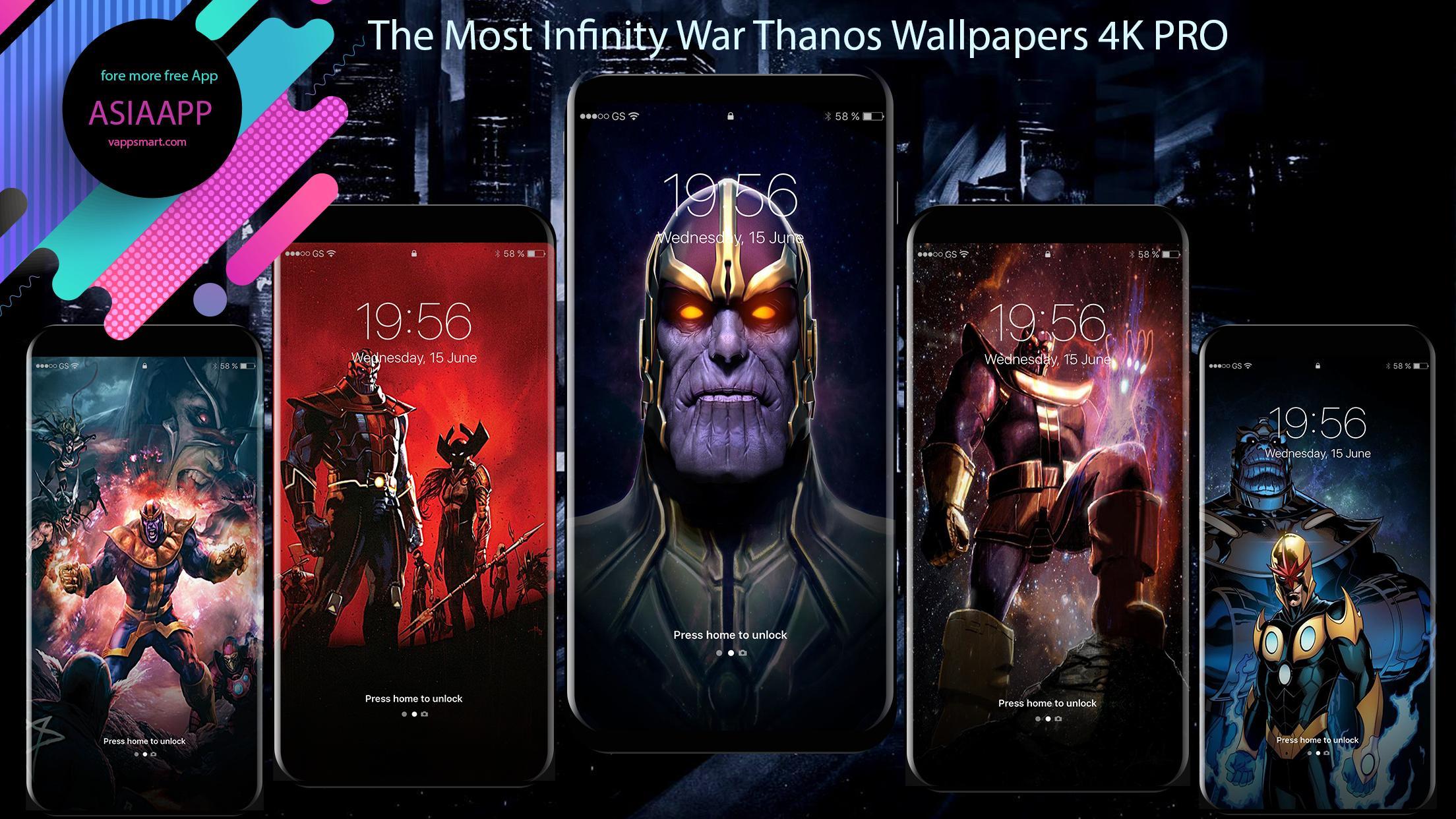 2208x1242 Thanos Infinity War Wallpaper 4K HD for Android
