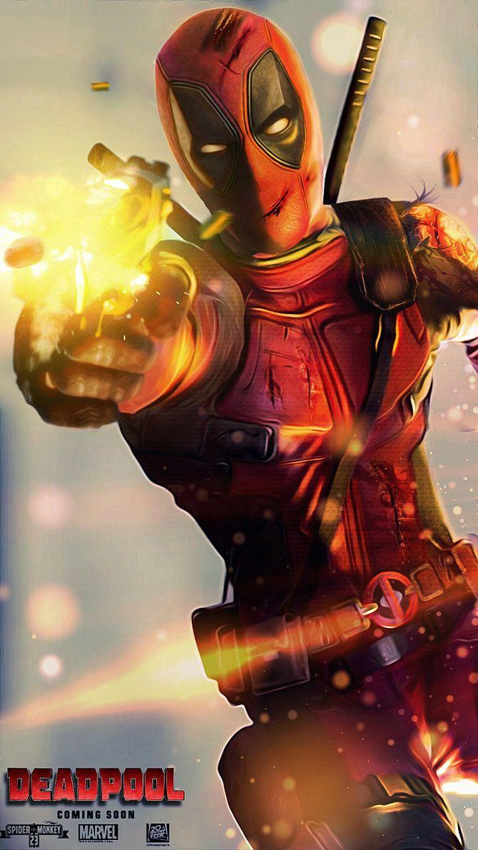 670x1191 Deadpool #Fan #Art. (DEADPOOL) By: Spidermonkey23. (THE * 5 * STÅR