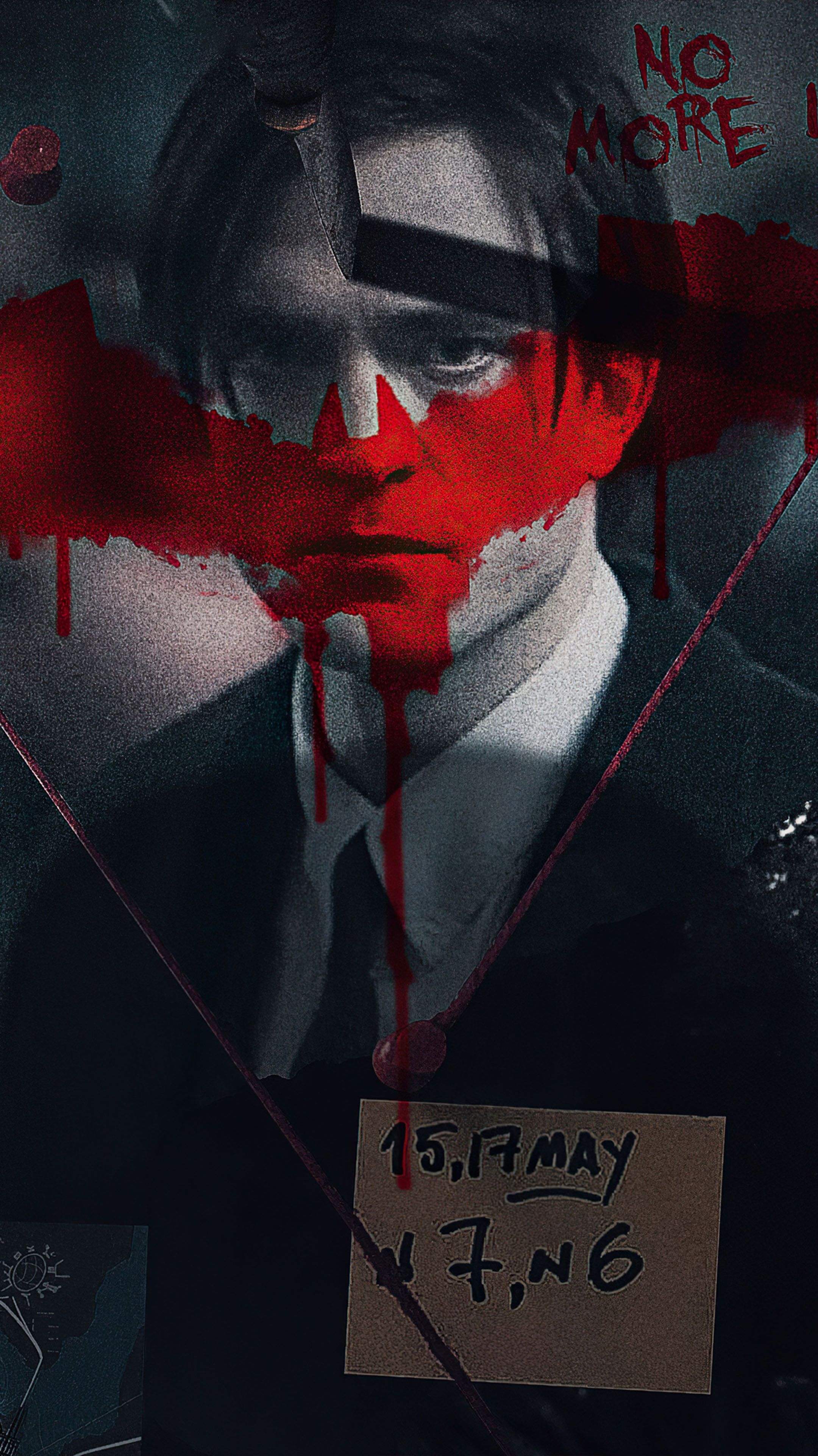 2160x3840 The Batman 2022 Robert Pattinson