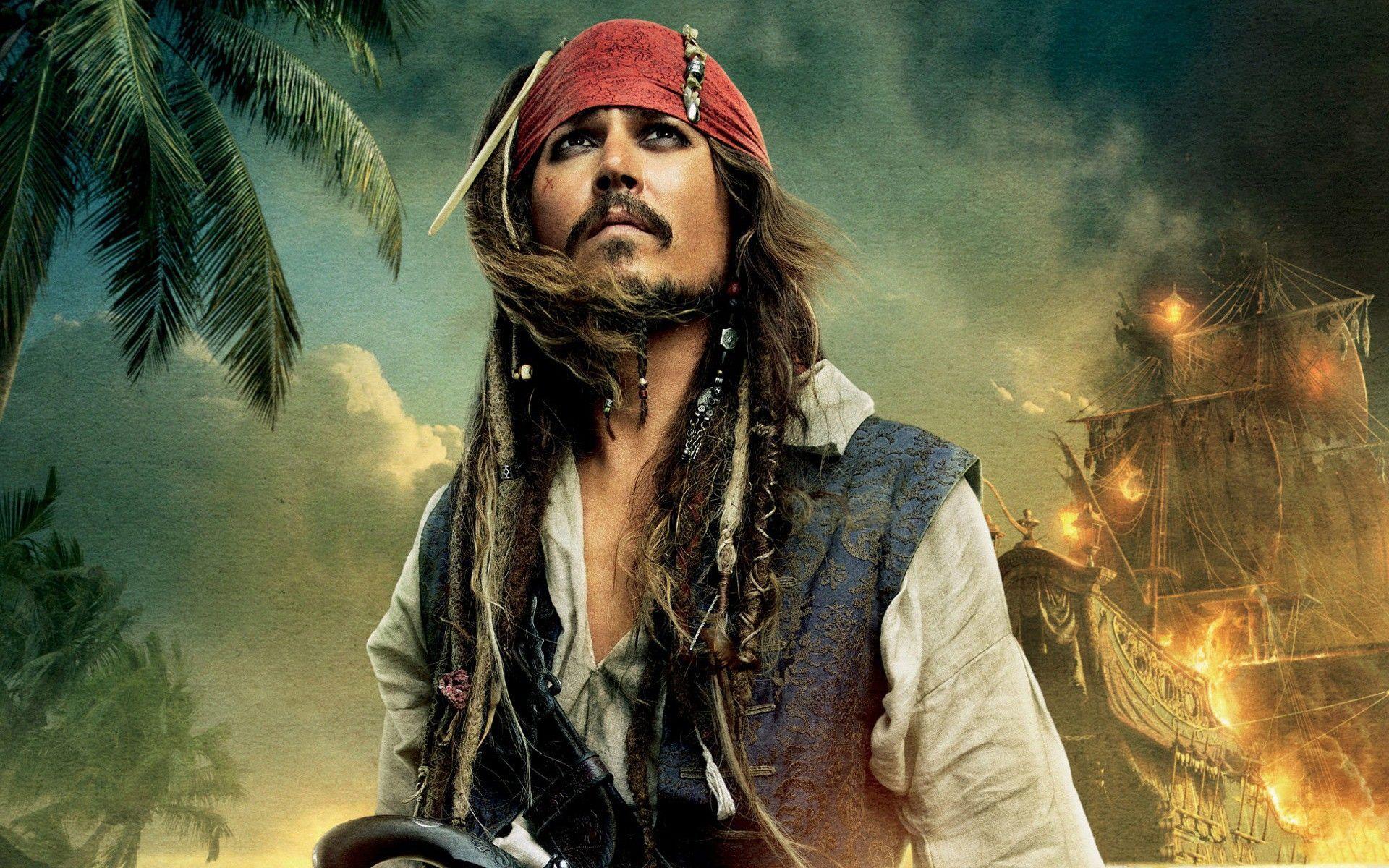 1920x1200 Johnny Depp, Pirates of the Caribbean, Captain Jack Sparrow wallpaper
