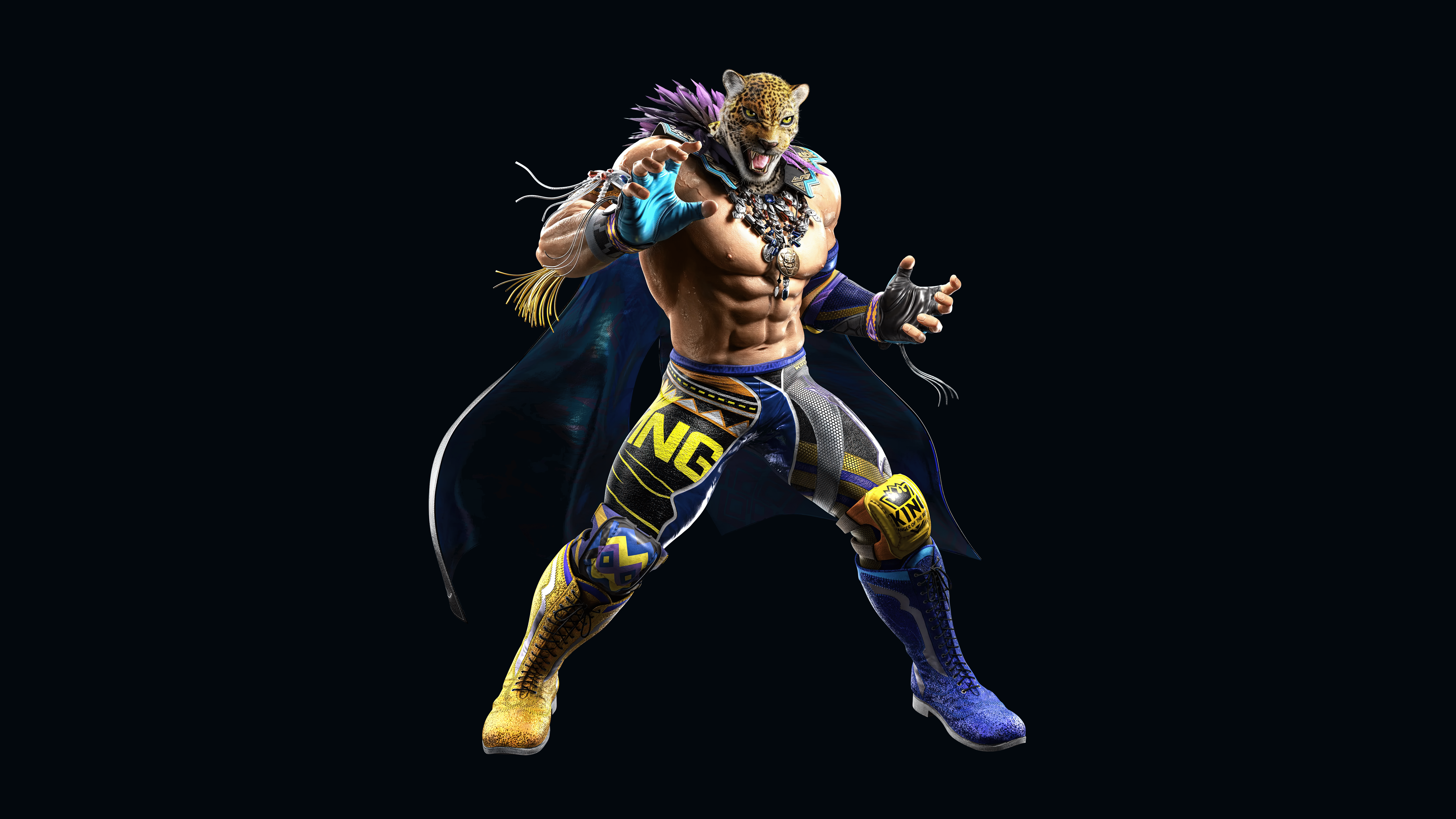 7680x4320 King Wallpaper 4K, Tekken 8K, AMOLED, 5K