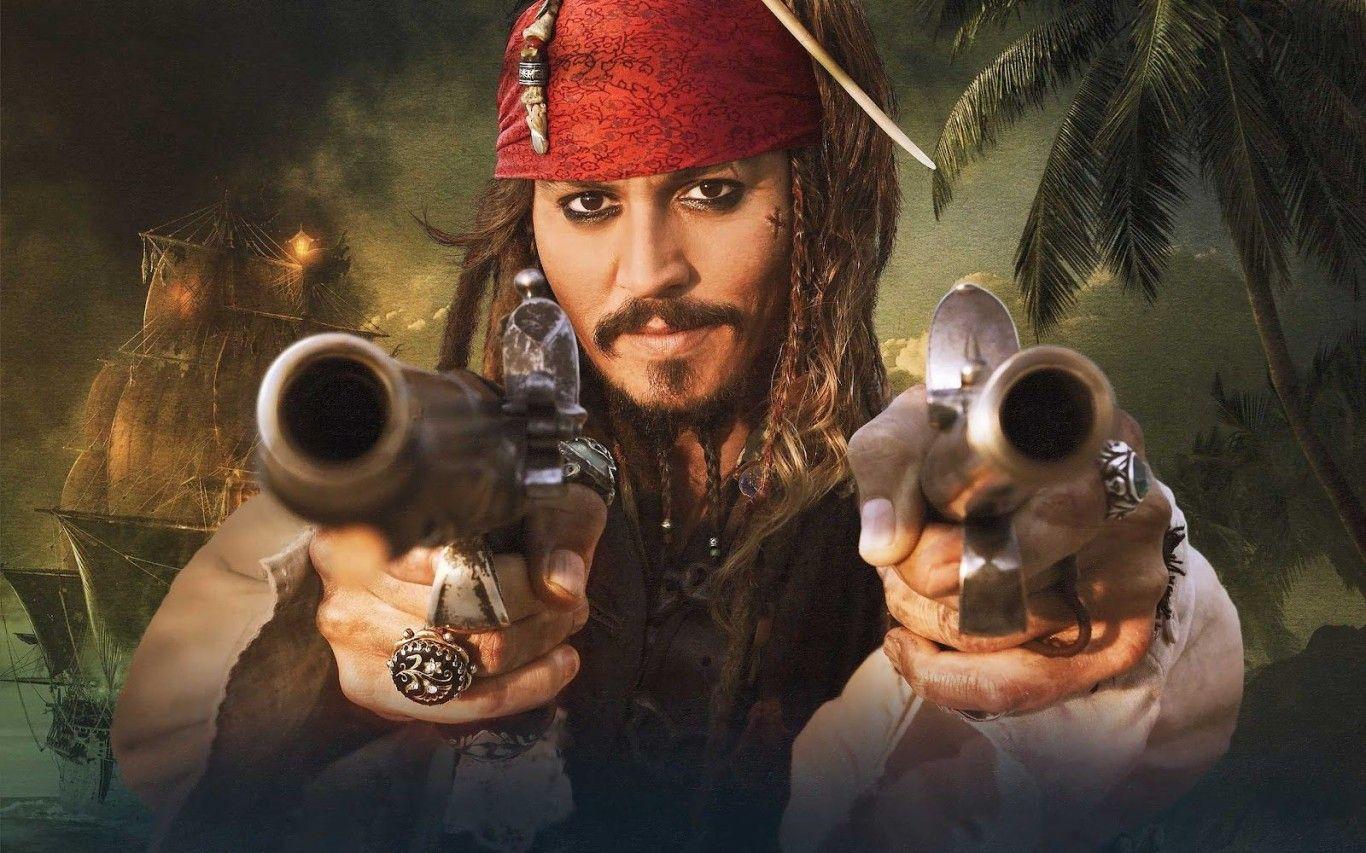 1366x853 Captain Jack Sparrow Wallpaper