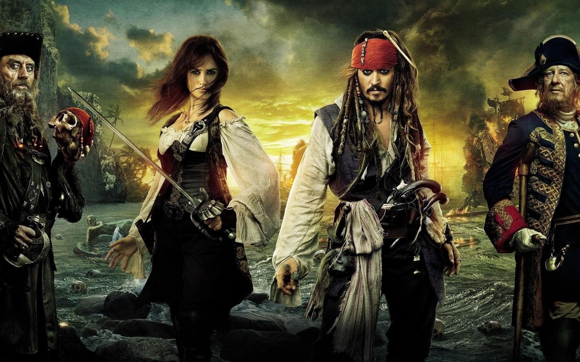 1920x1200 Captain Jack Sparrow Wallpaper background picture