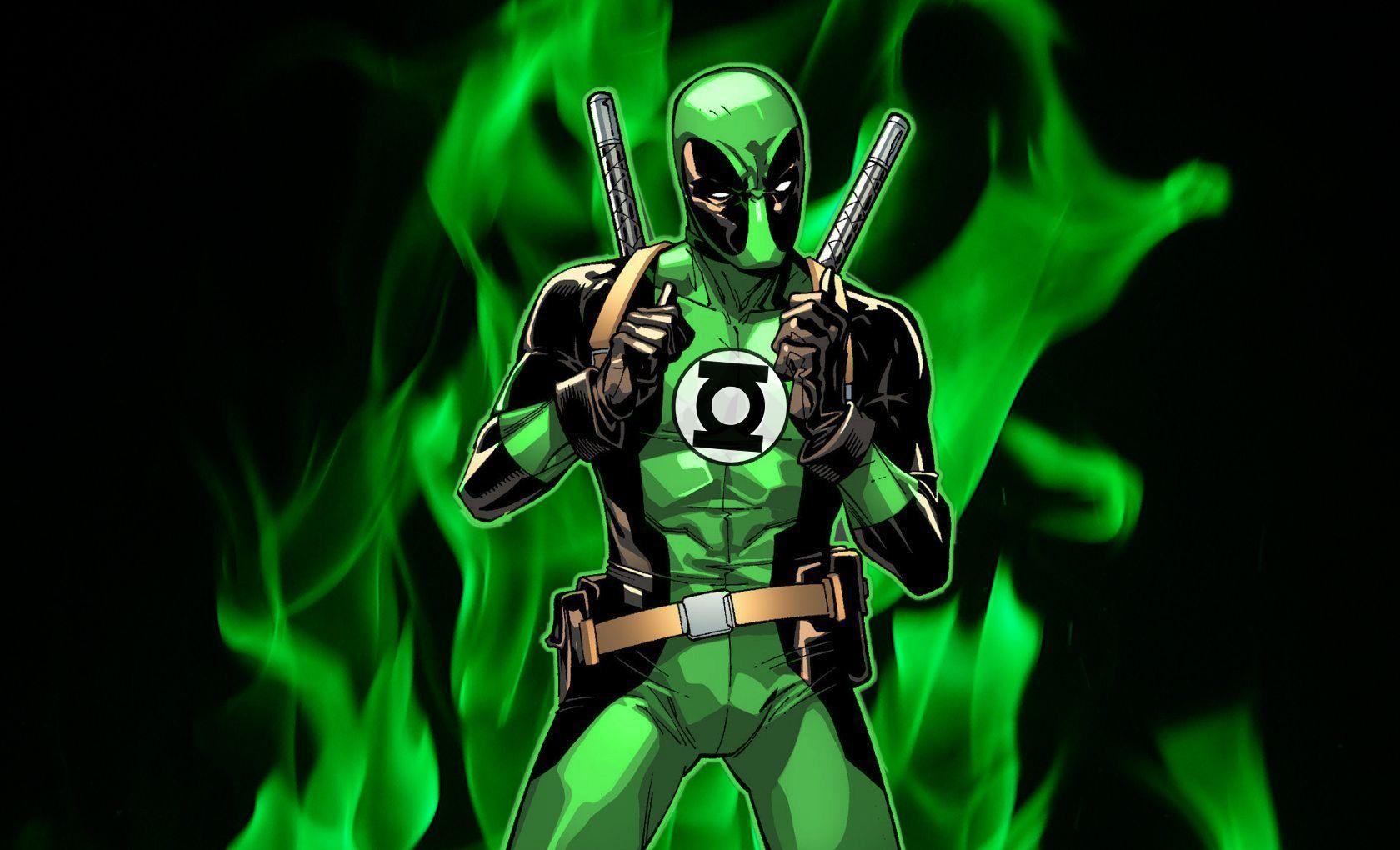 1680x1020 green lantern deadpool. Zoom Comics Comic Book Wallpaper