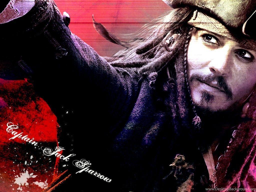 1024x768 Captain Jack Sparrow Wallpaper Desktop Background