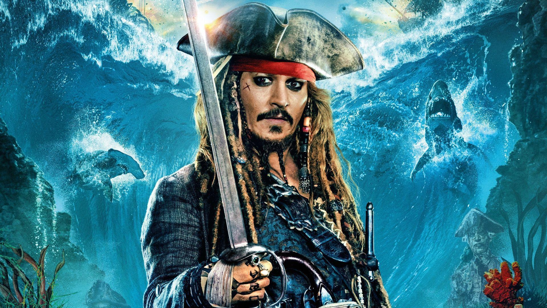 1920x1080 Captain Jack Sparrow Depp Wallpaper