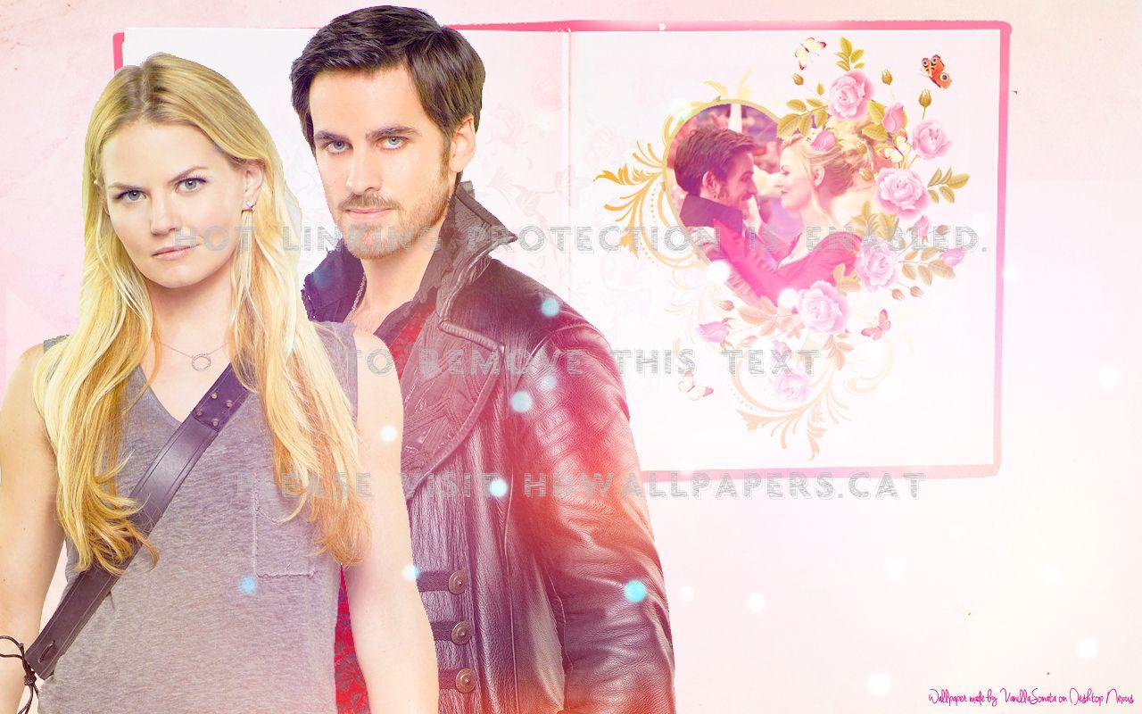 1280x800 captain swan wallpaper killian and emma o