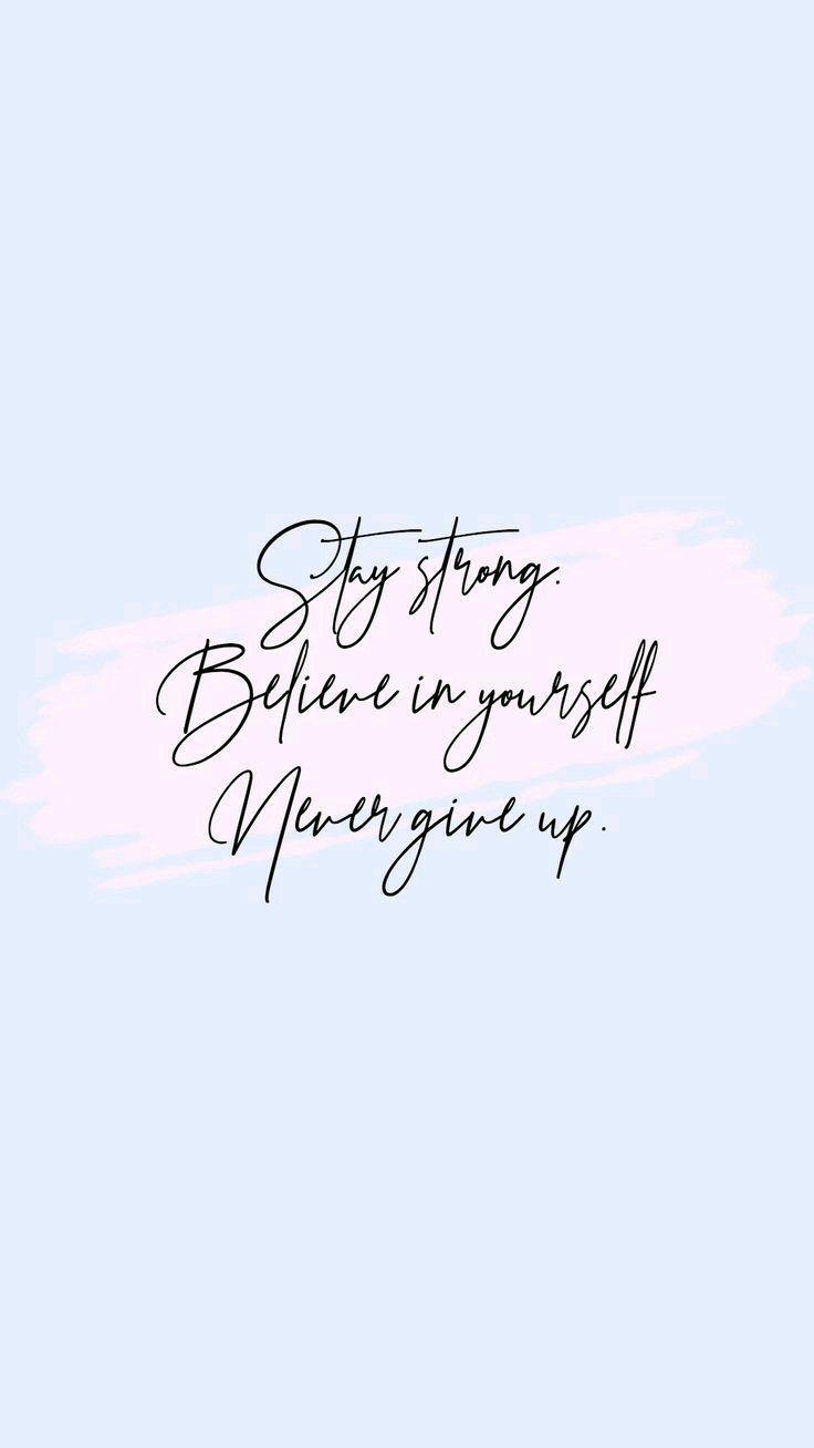 736x1308 Aesthetic wallpaper background text pink pastel B E L I E V E