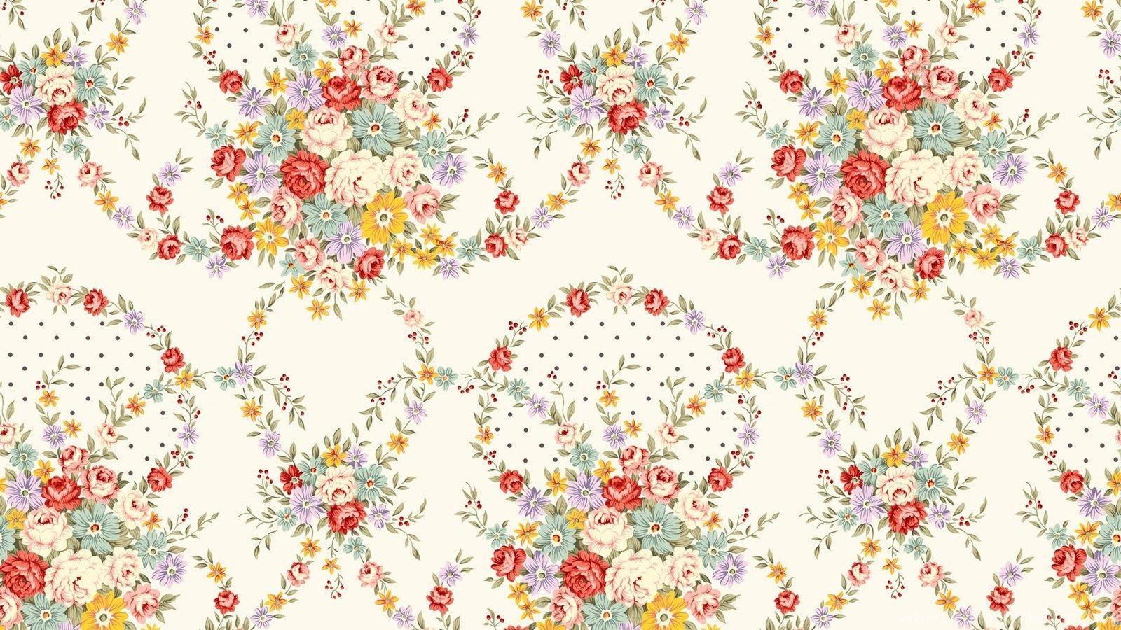 1600x900 Floral Background Tumblr Wallpaper Wide With HD Wallpaper