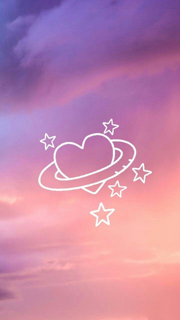 720x1280 Heart planet. Wallpaper. Pretty wallpaper, Screen