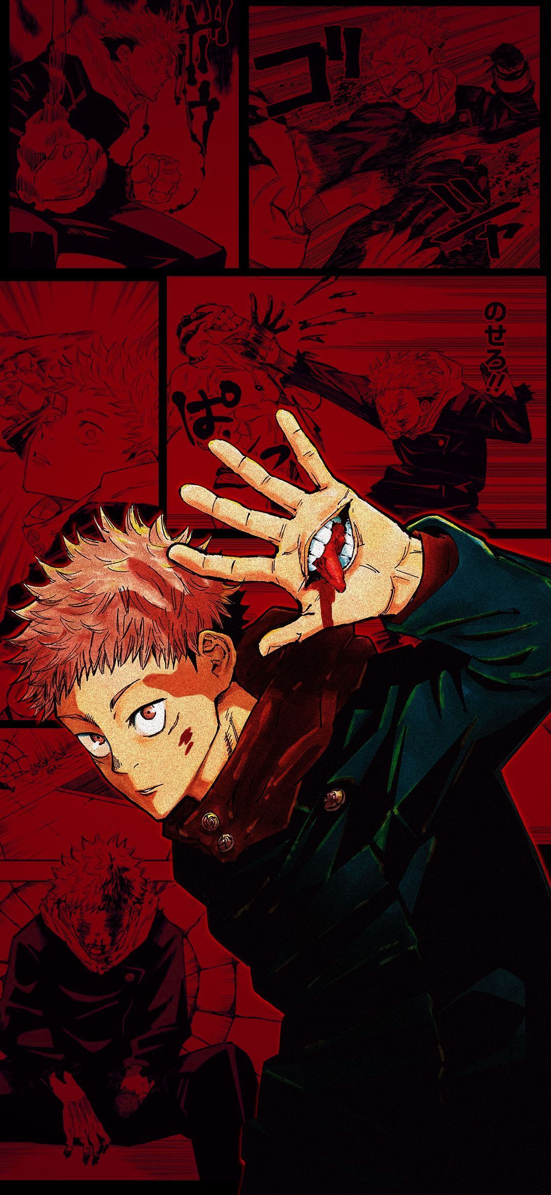 1080x2340 Yuji itadori wallpaper. Anime