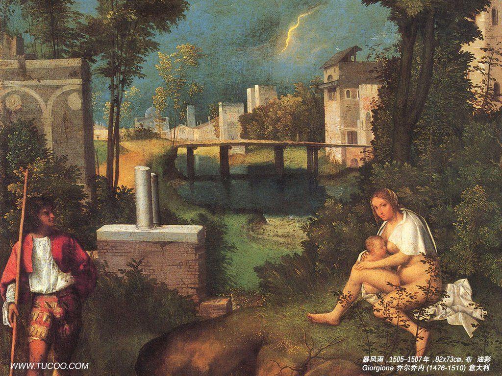 1024x768 Fine Art - Tranh Phục hưng - Tranh Giorgione