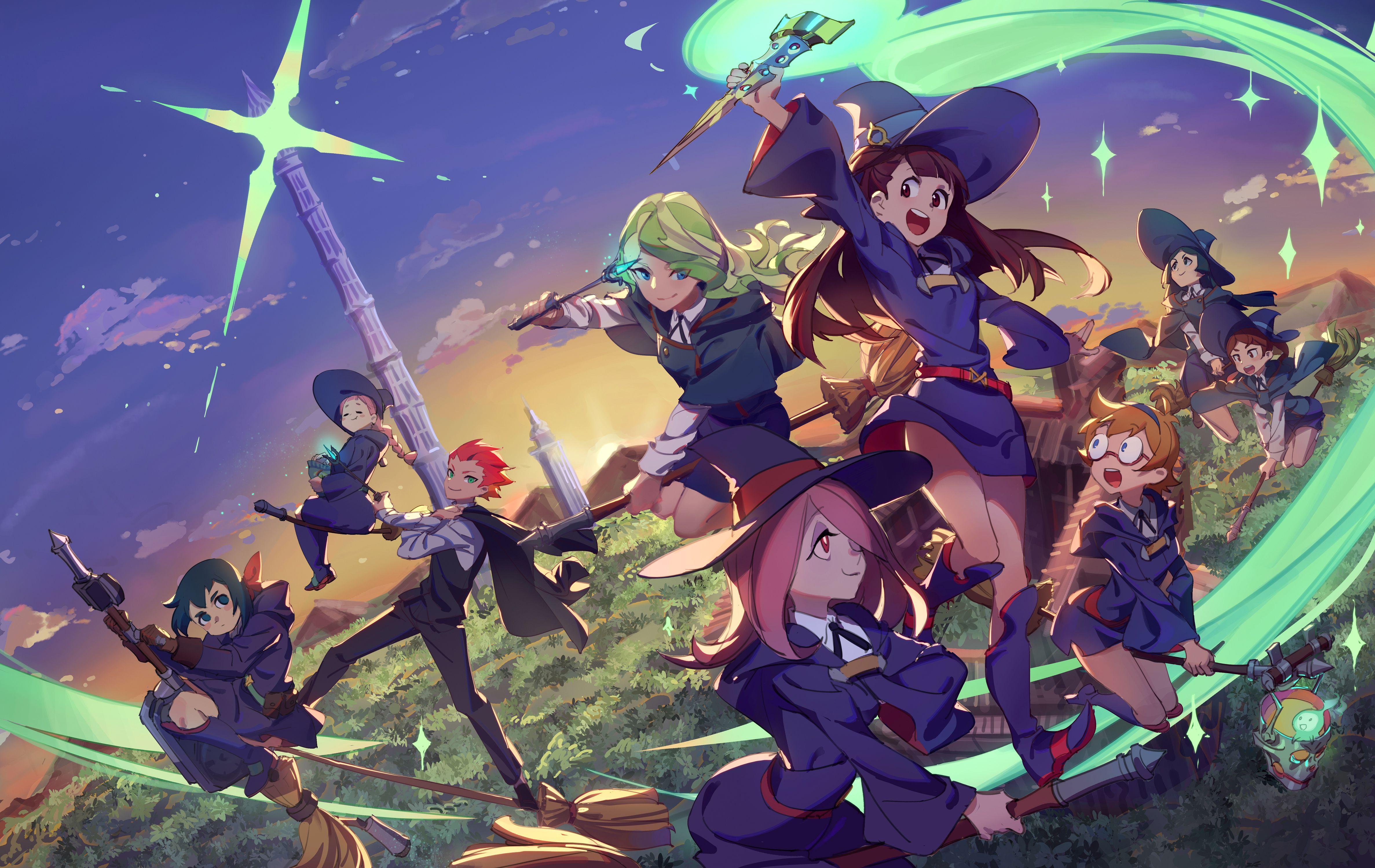 Little Witch Academia Wallpapers - Top Free Little Witch Academia  Backgrounds - WallpaperAccess