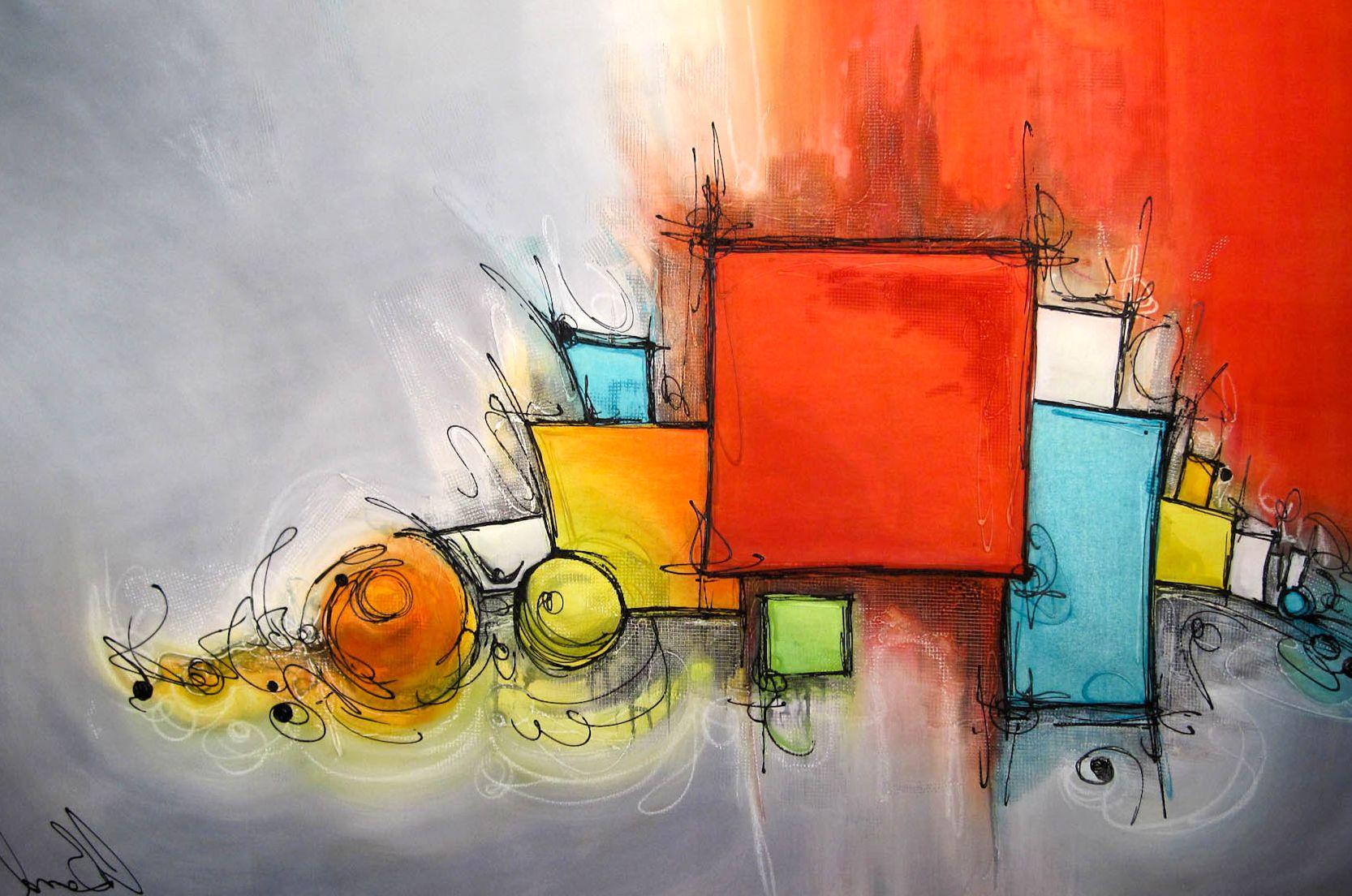 1666x1104 Modern Art Wallpaper HD HD Picture