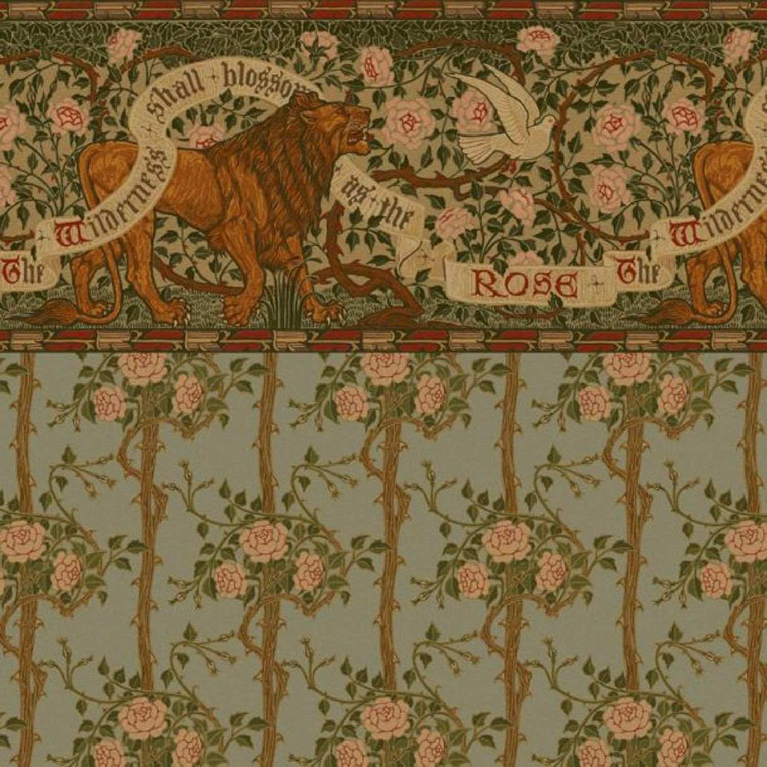 1500x1500 Dollhouse Wallpaper Arts and Crafts