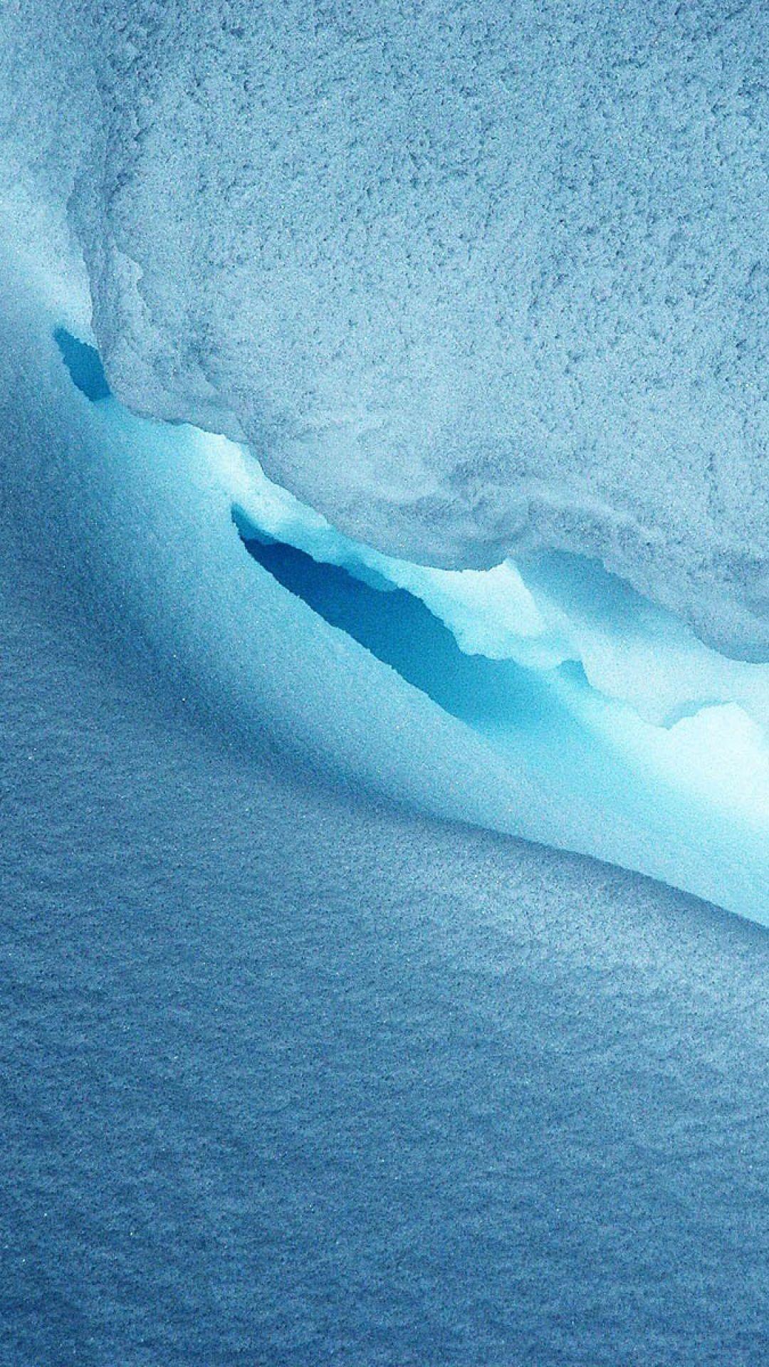 1080x1920 Ice Wallpaper for iPhone X, 6