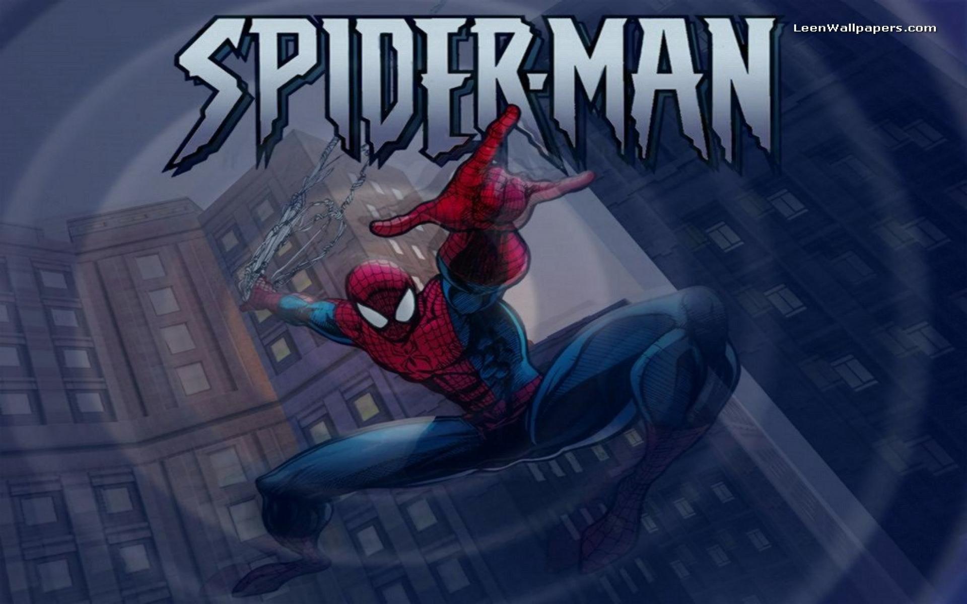 1920x1200 Spiderman Cartoon HD wallpaper