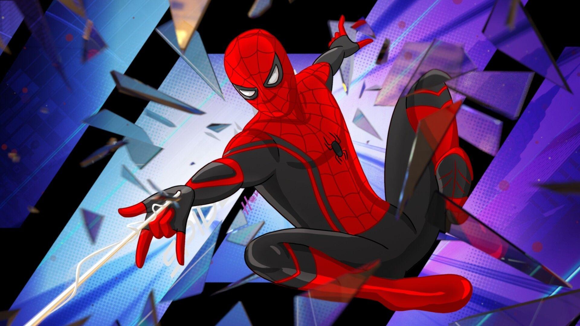 1920x1080 DrawitCute .Com To Draw Spider Man Far From Home Wallpaper