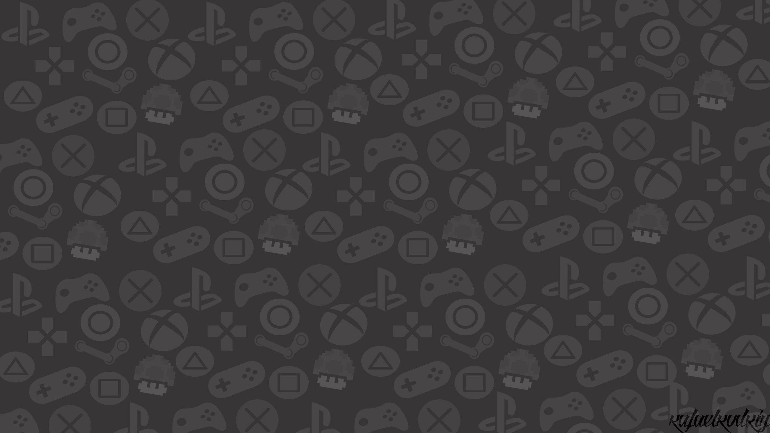 2560x1440 Gaming Pattern Wallpaper