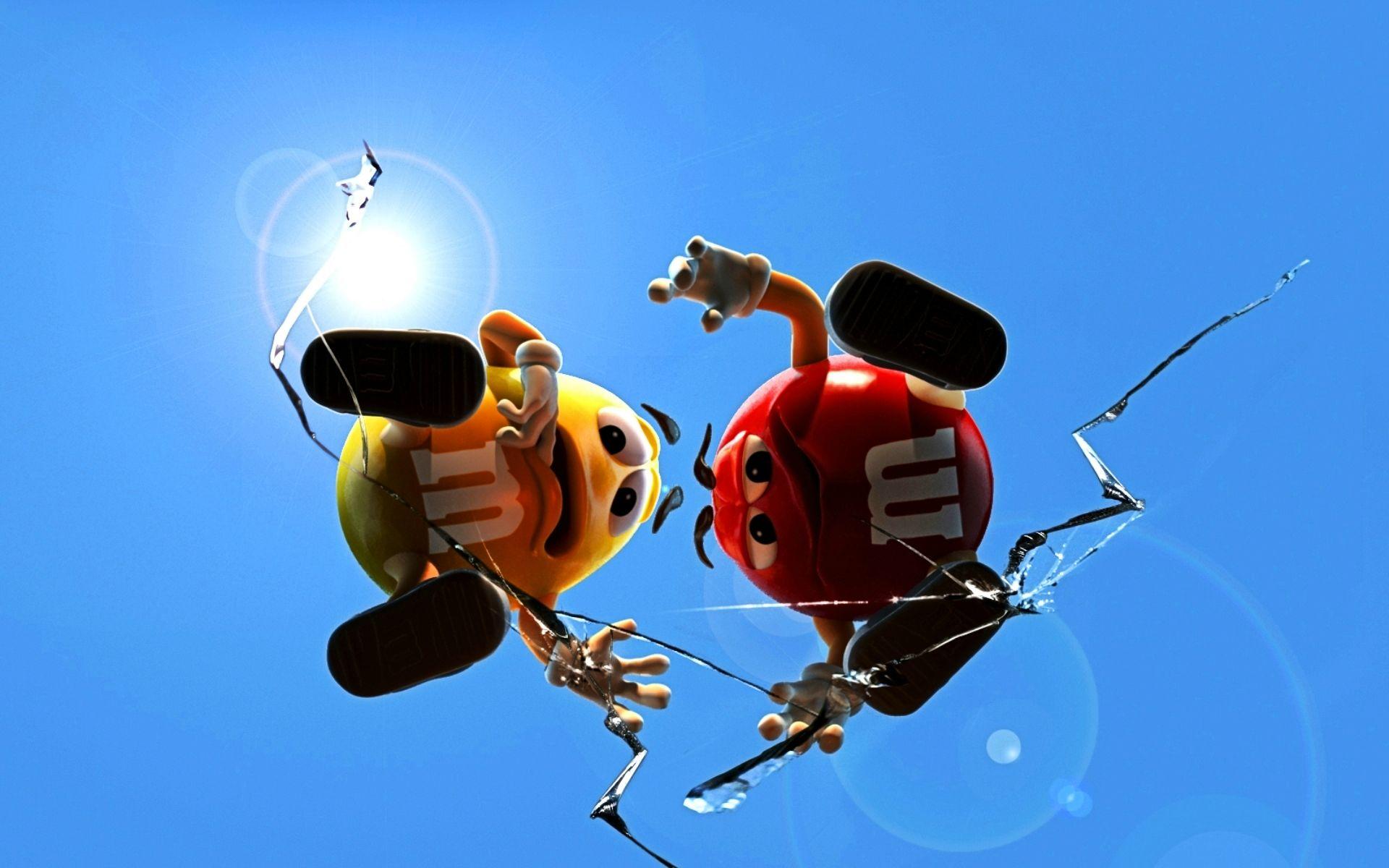 1920x1200 M&M Wallpaper Desktop