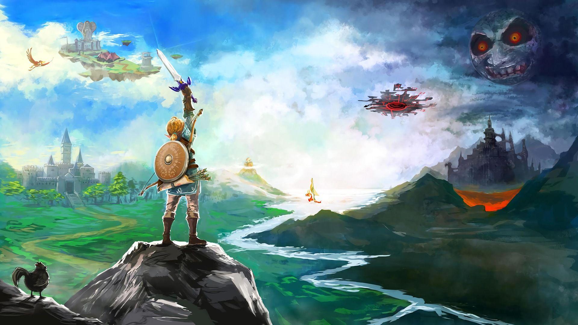 1920x1080 The Legend Of Zelda Breath Of The Wild Wallpaper HD