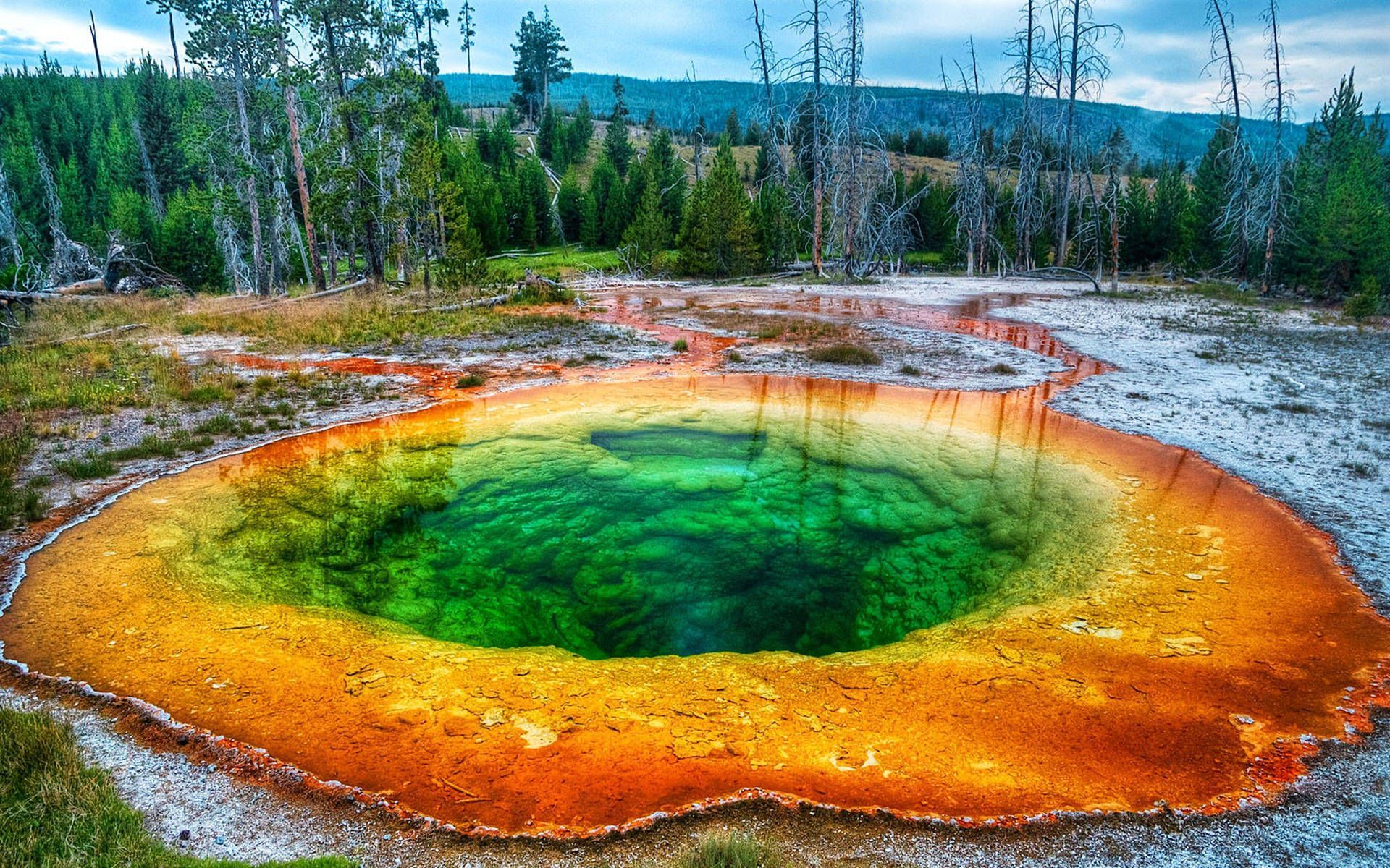 1920x1200 Yellowstone National Park Wallpaper